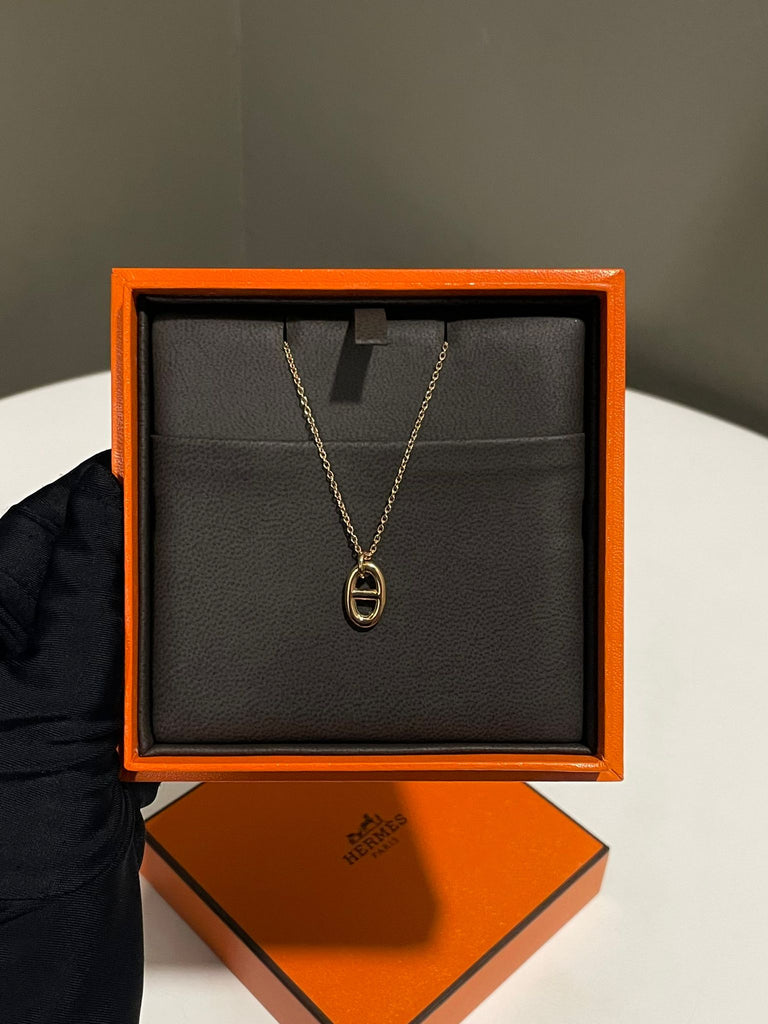 Hermes Farandole Necklace 18K Yellow Gold