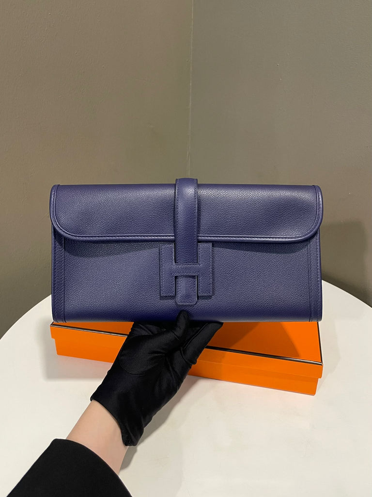 Hermes Jige Elan Bleu Encre