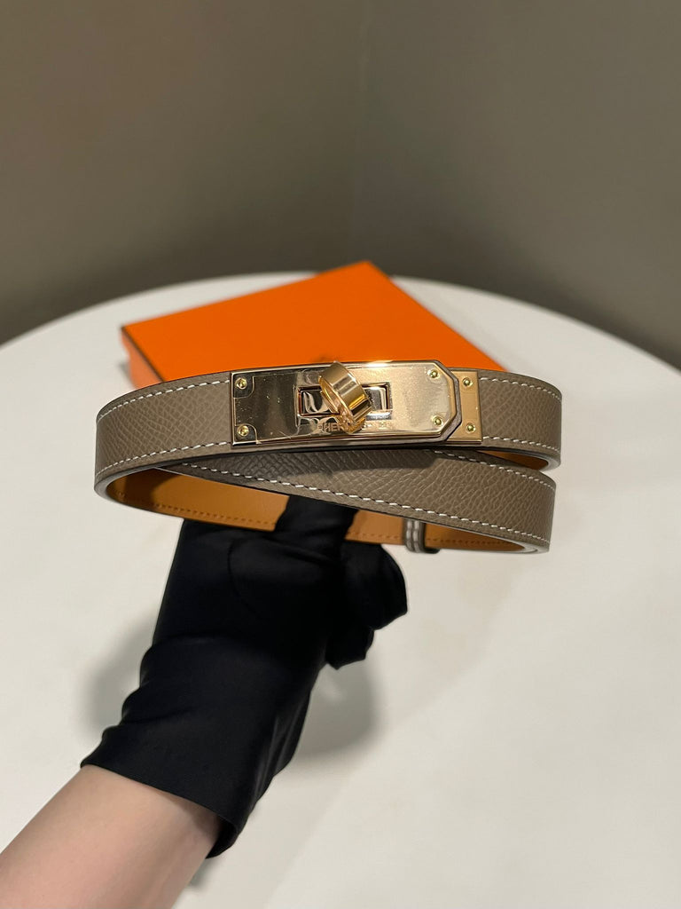 Hermes Kelly 18 Belt
Etoupe Epsom 
