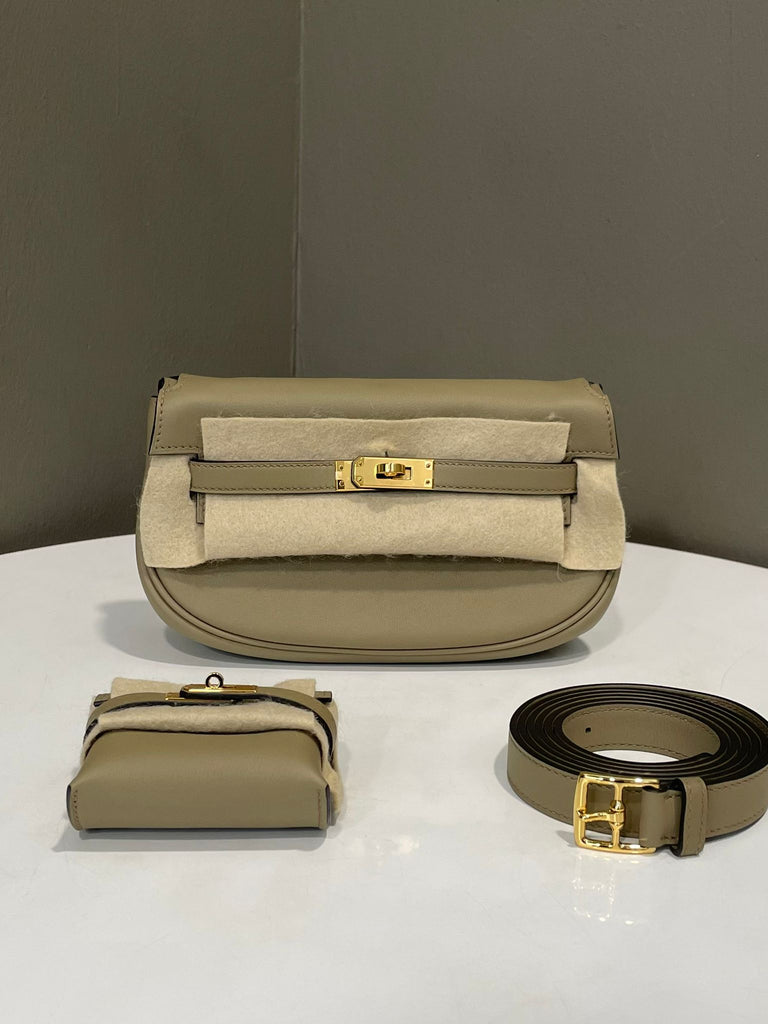 Hermes Kelly Moove Beige Marfa Swift