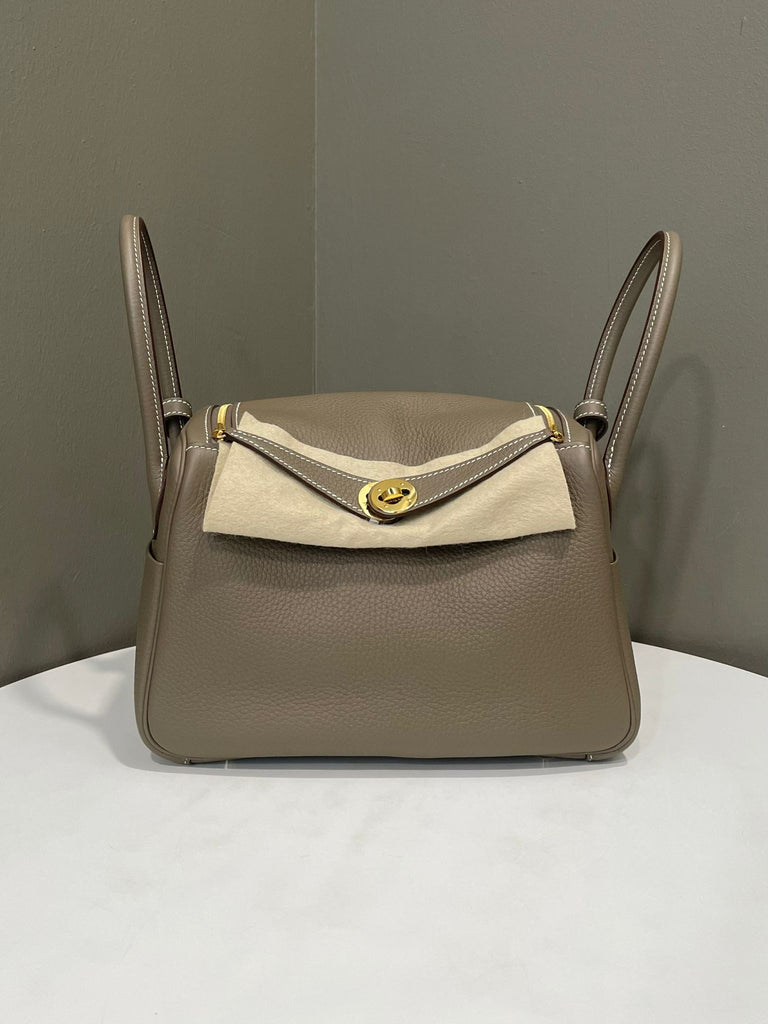 Hermes Lindy 26 Etoupe Clemence