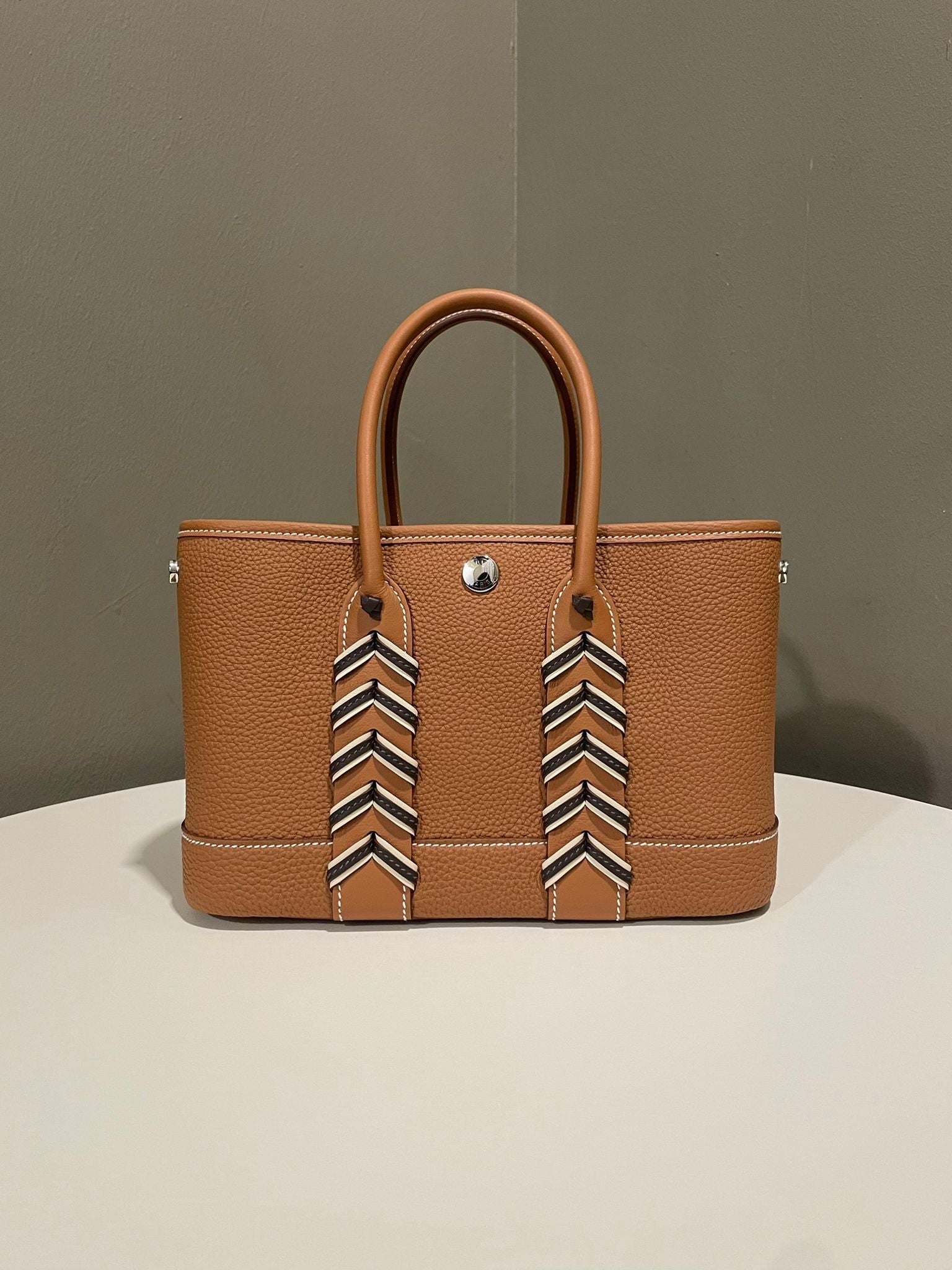 Hermes Neo Garden 23 Bredies Gold/ Bai-Brun/ Craie/ Bai-B 