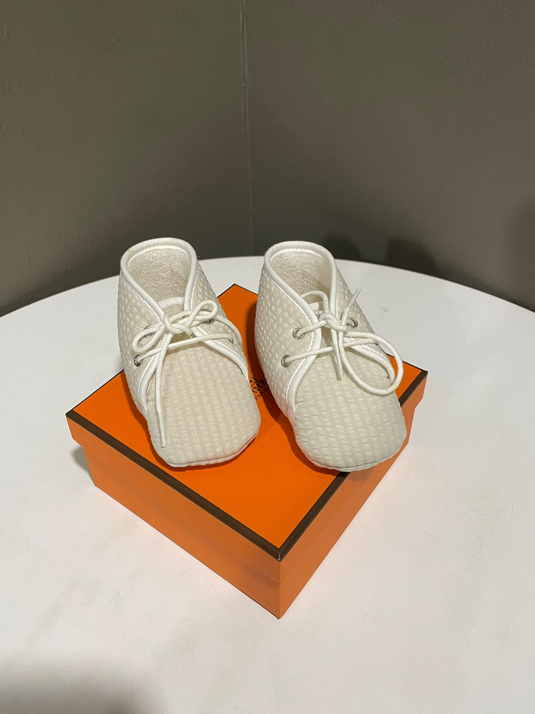 Hermes Paf Cabriole Booties Blanc Creme