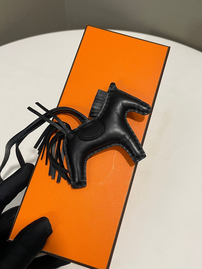 Hermes Rodeo Charm Black