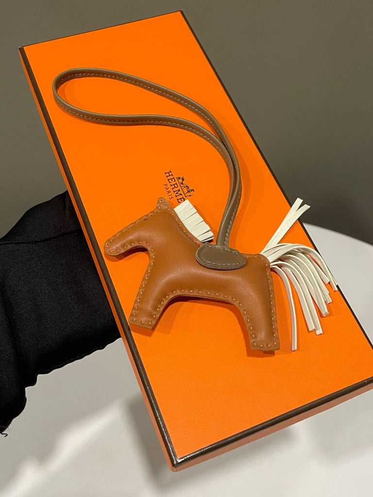 Hermes Rodeo Gold / Craie / Étoupe