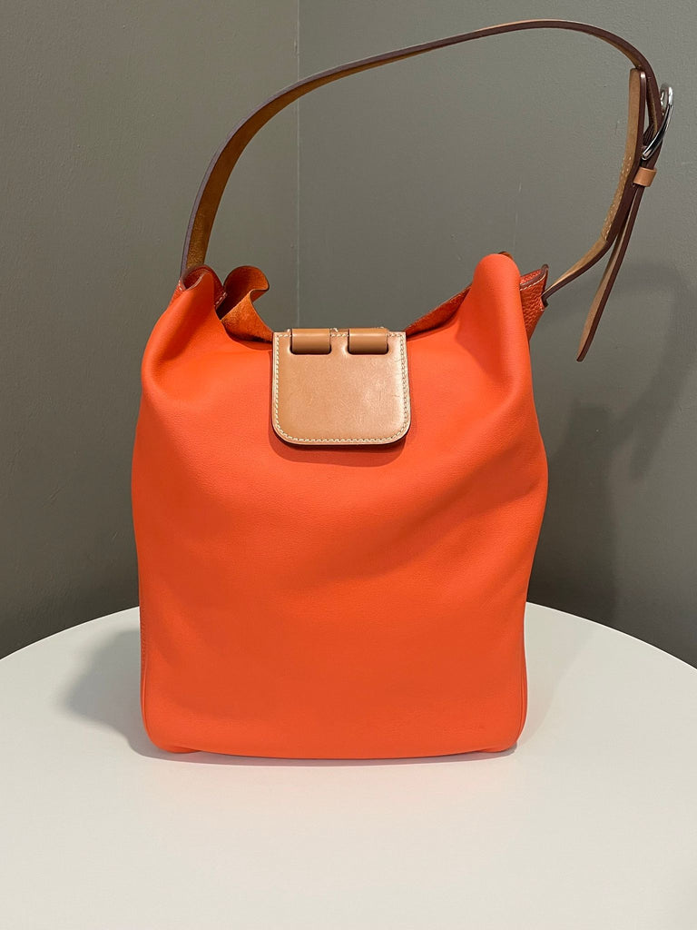 Hermes Virevolte Shoulder Bag Orange