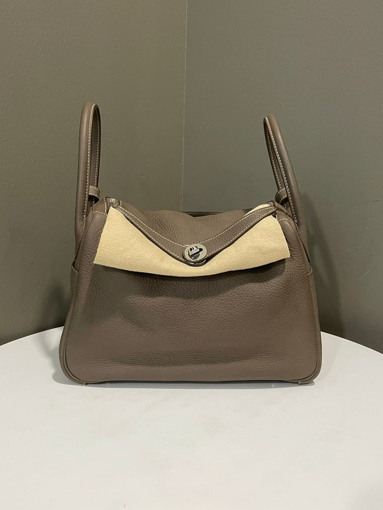 Hermes Lindy 30 Etoupe Clemence