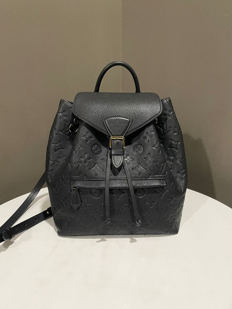 Louis Vuitton Montsouris Cargo Backpack Black Monogram