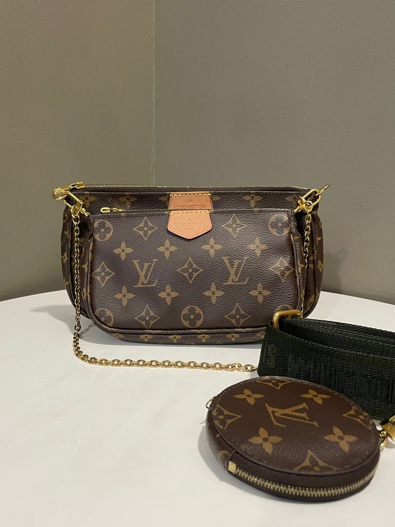 Louis Vuitton Multi Pochette 
Khaki Monogram