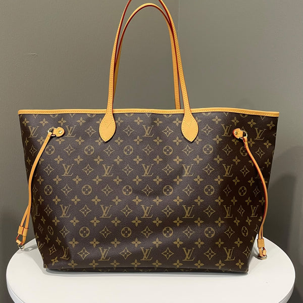 Louis Vuitton Neverfull GM Tote Bag Classic Monogram