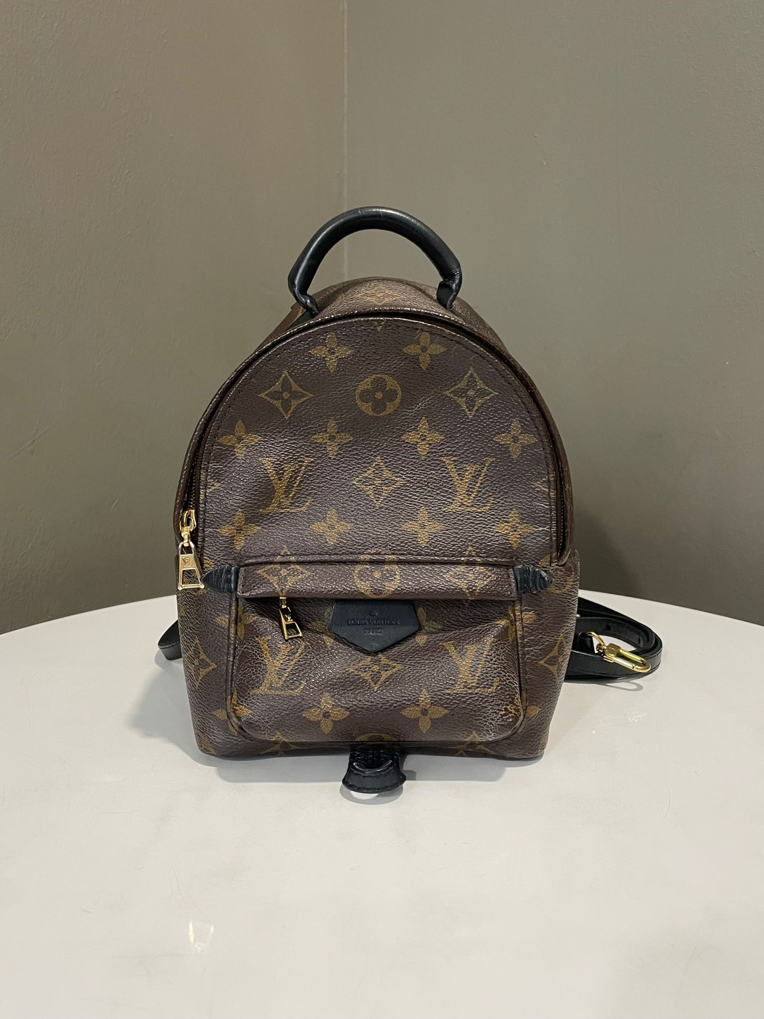 louis vuitton backpack palm Louis Vuitton Palm Spring Mini Backpack Classic Monogram – LOVELOTSLUXURY