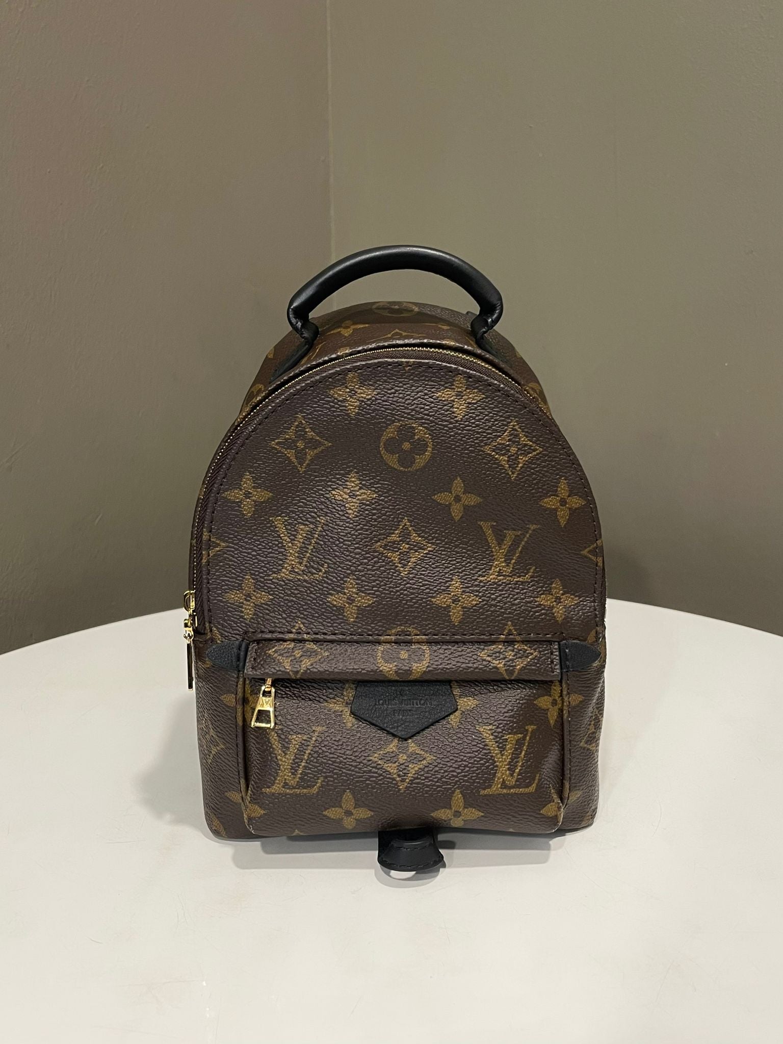 louis vuitton backpack authentic Louis Vuitton Palm Spring Mini Backpack Classic Monogram – LOVELOTSLUXURY