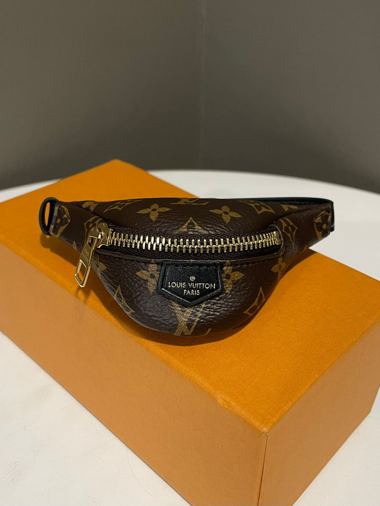 Louis Vuitton Party Palm Bumbag Mini Bracelet Bag Charm Monogram