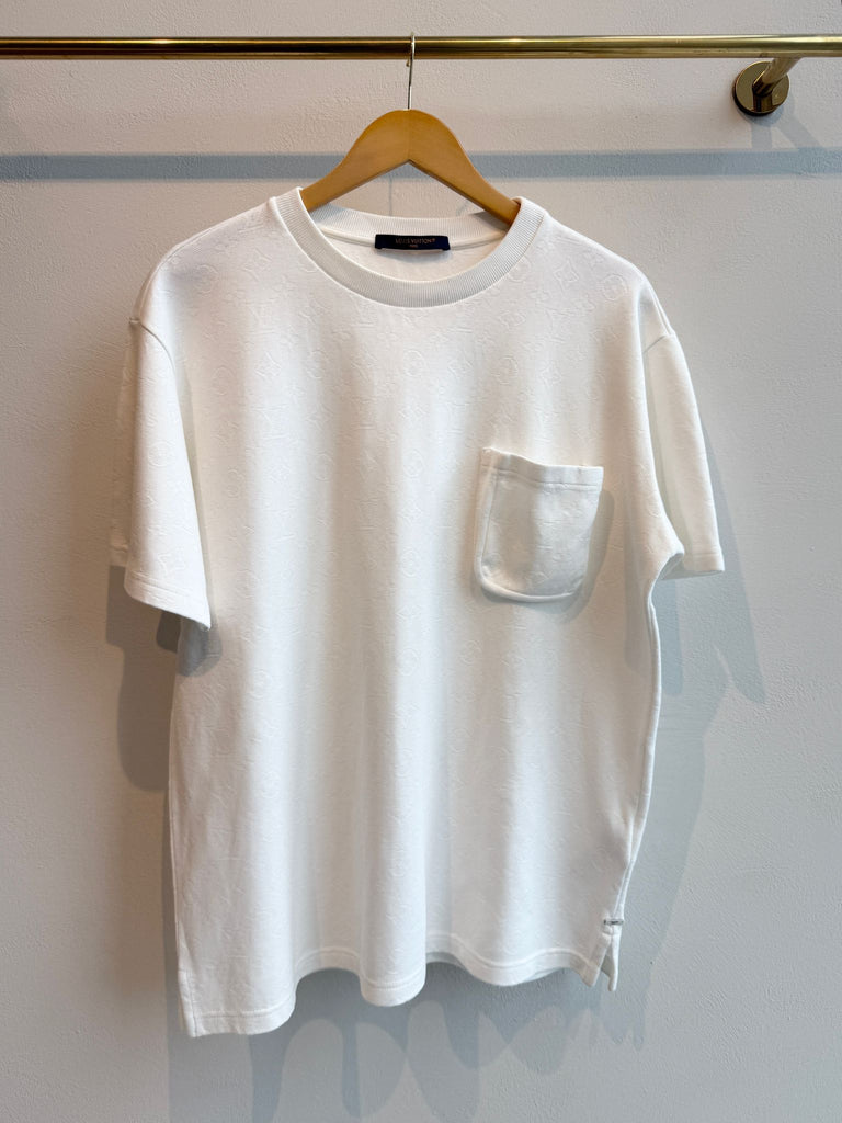 Louis Vuitton Pique Monogram T-Shirt Black