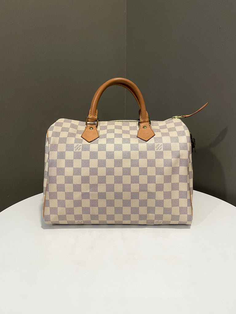 Louis Vuitton Speedy 30 Damier Azur
