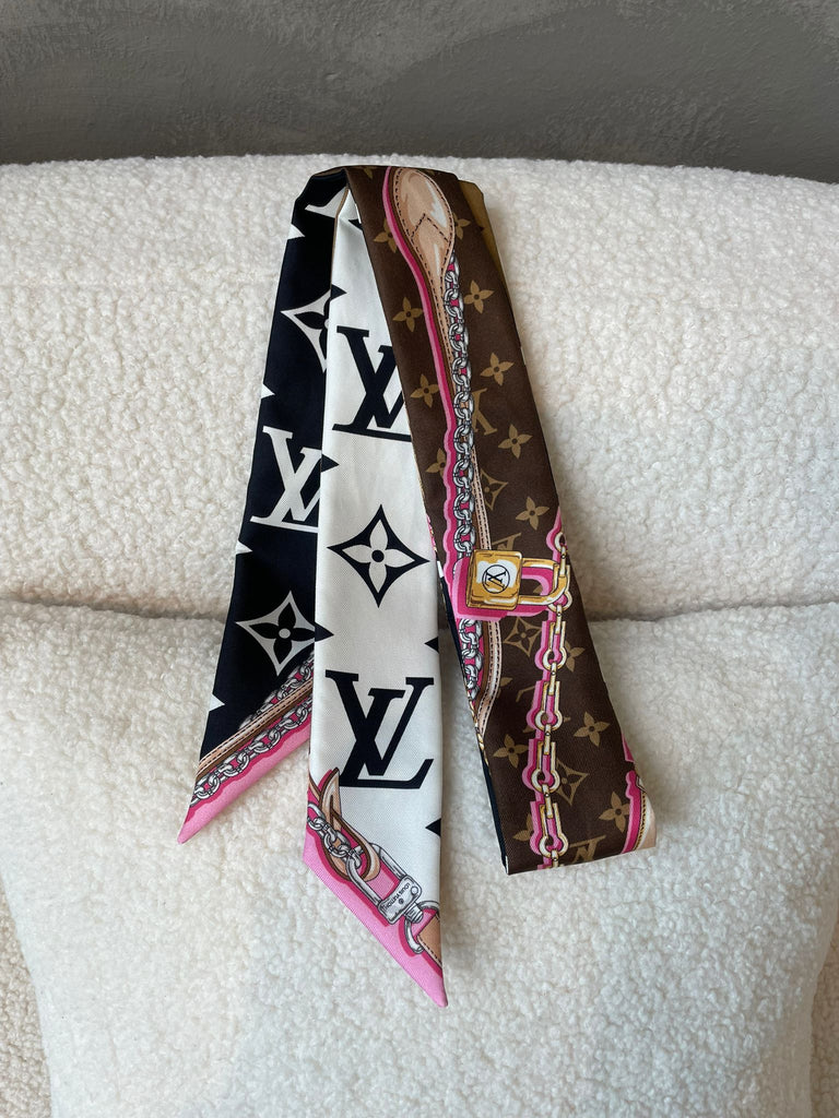 Louis Vuitton Ultimate Monogram BB Bandeau Reverse Monogram / Black / White