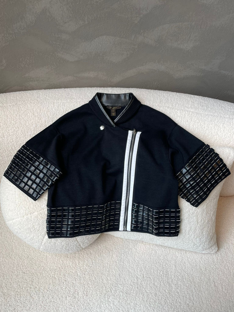 Louis Vuitton Woven Jacket Black