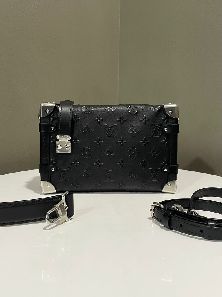 Louis Vuitton Side Trunk MM Black Monogram