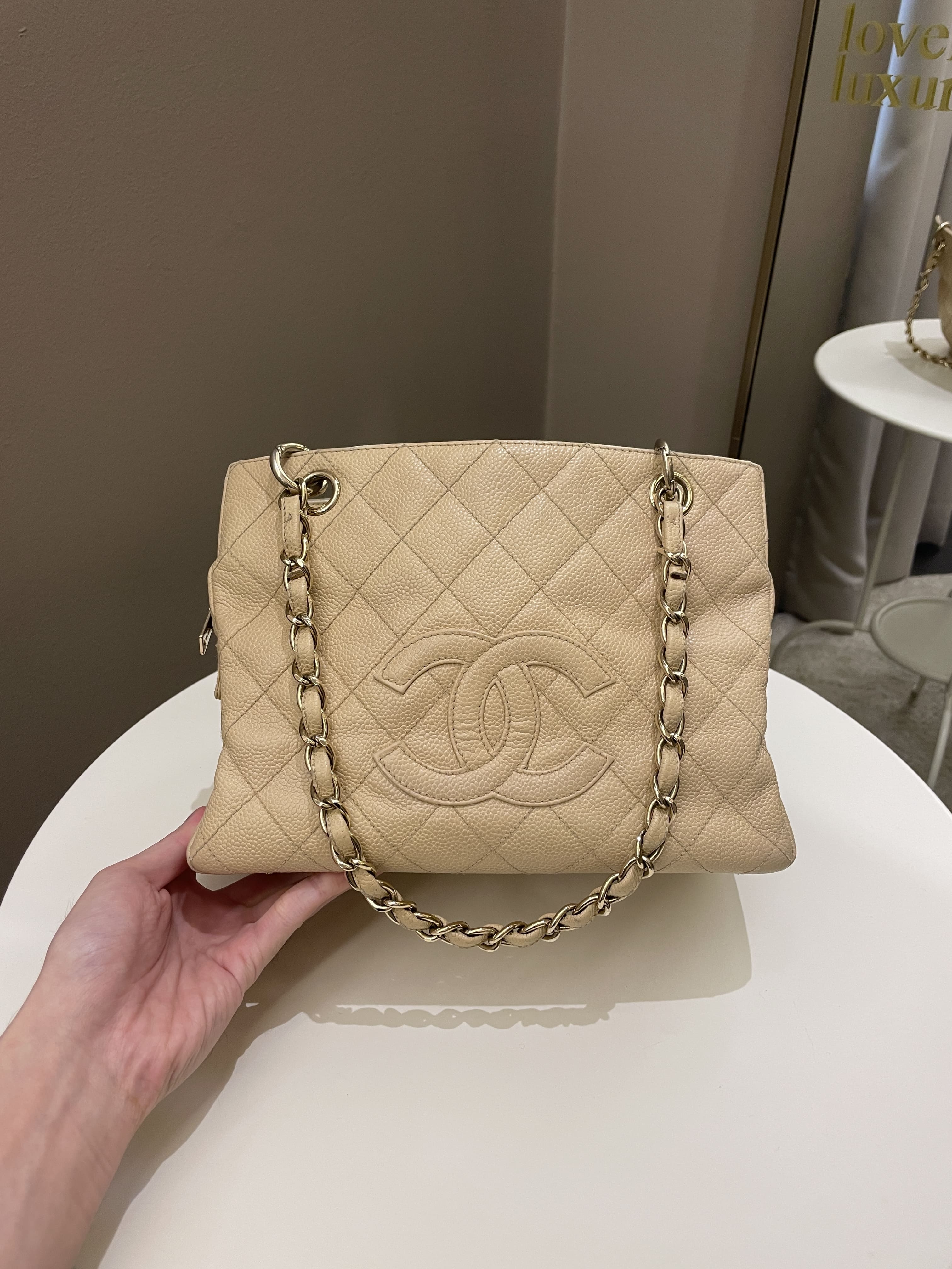 Chanel - Petite Timeless Tote - PTT - Caviar Leather - Pre-Loved