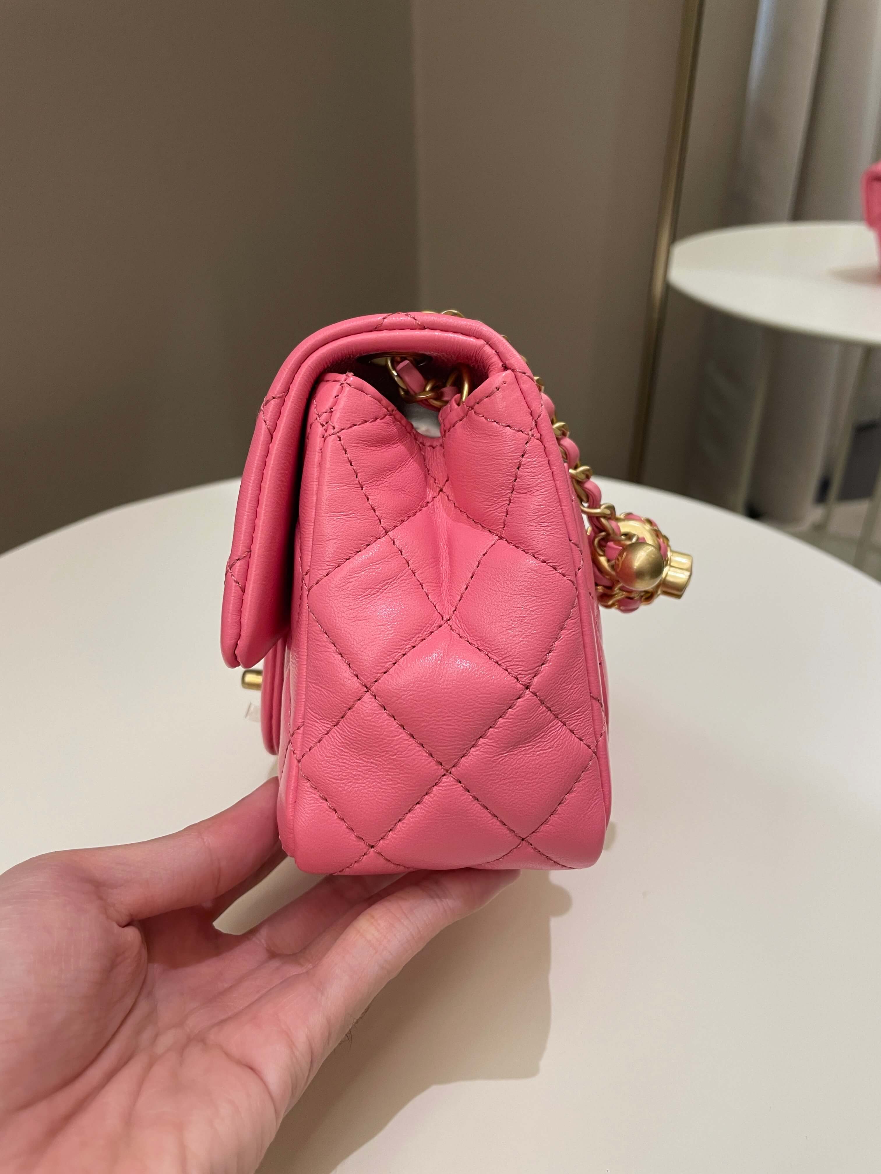 chanel purse colorful