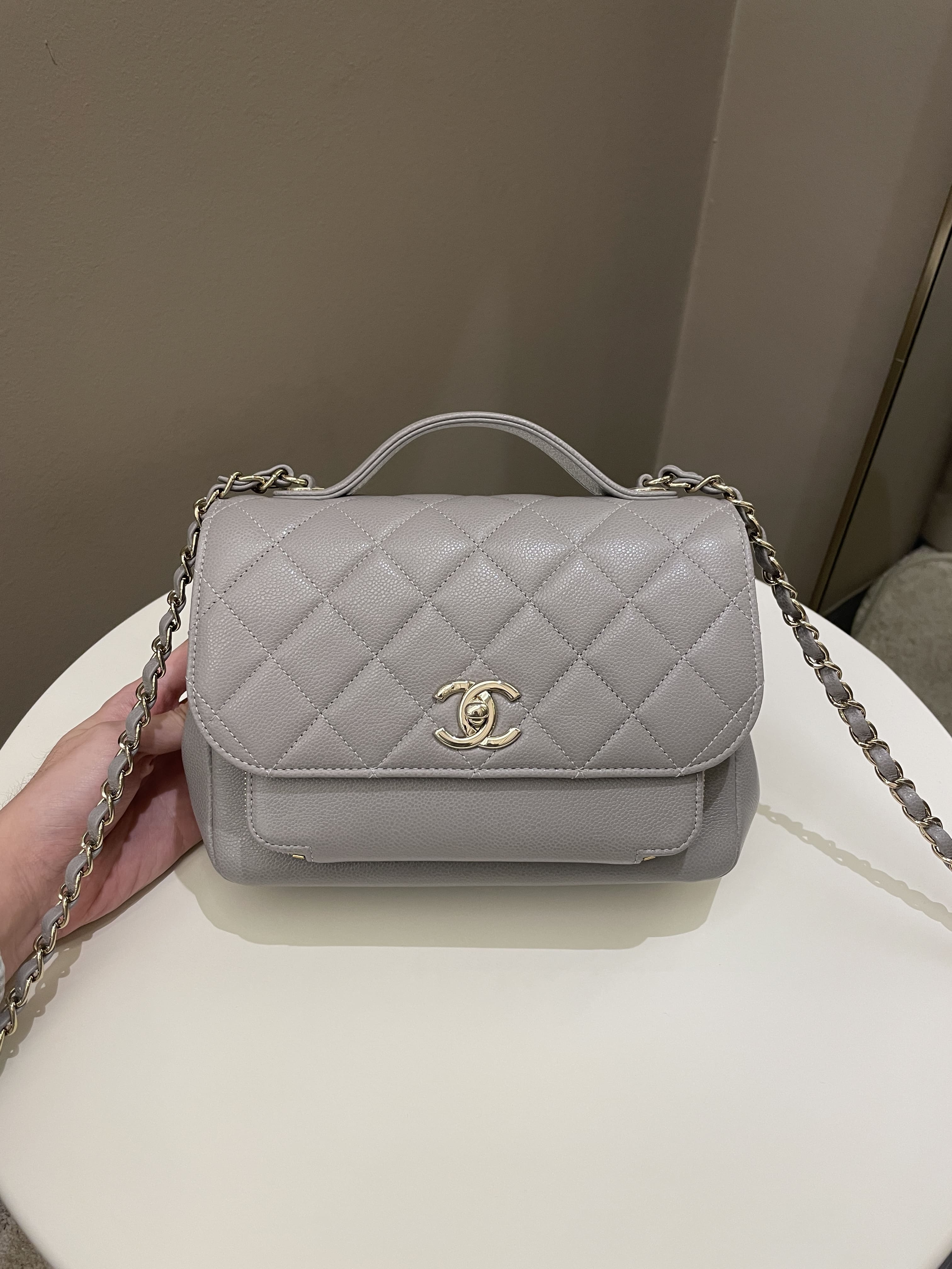 Chanel Business Affinity Flap Grey Caviar – ＬＯＶＥＬＯＴＳＬＵＸＵＲＹ