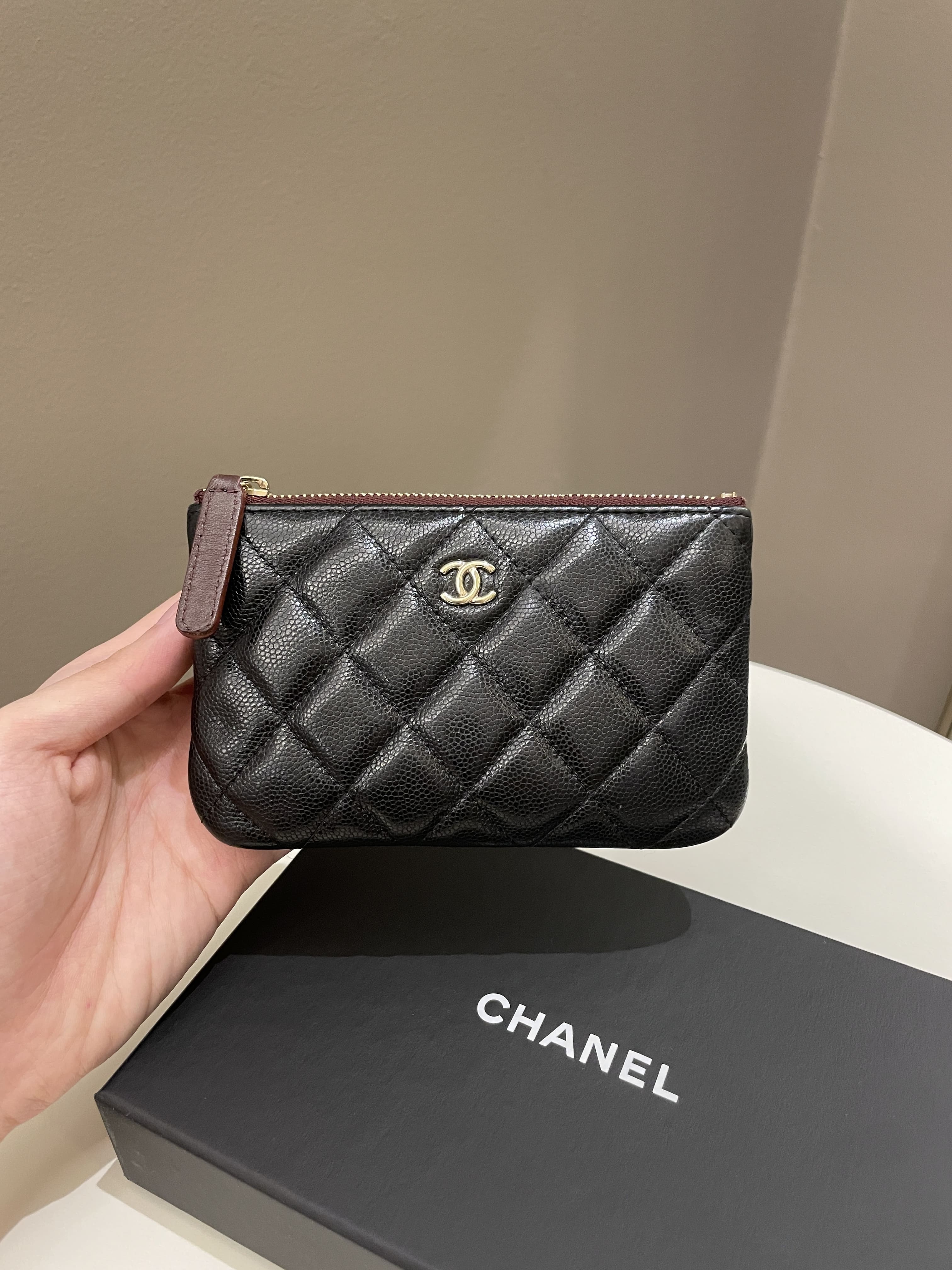 Pre-loved Chanel Mini O-case Pouch – My Bag Boutique