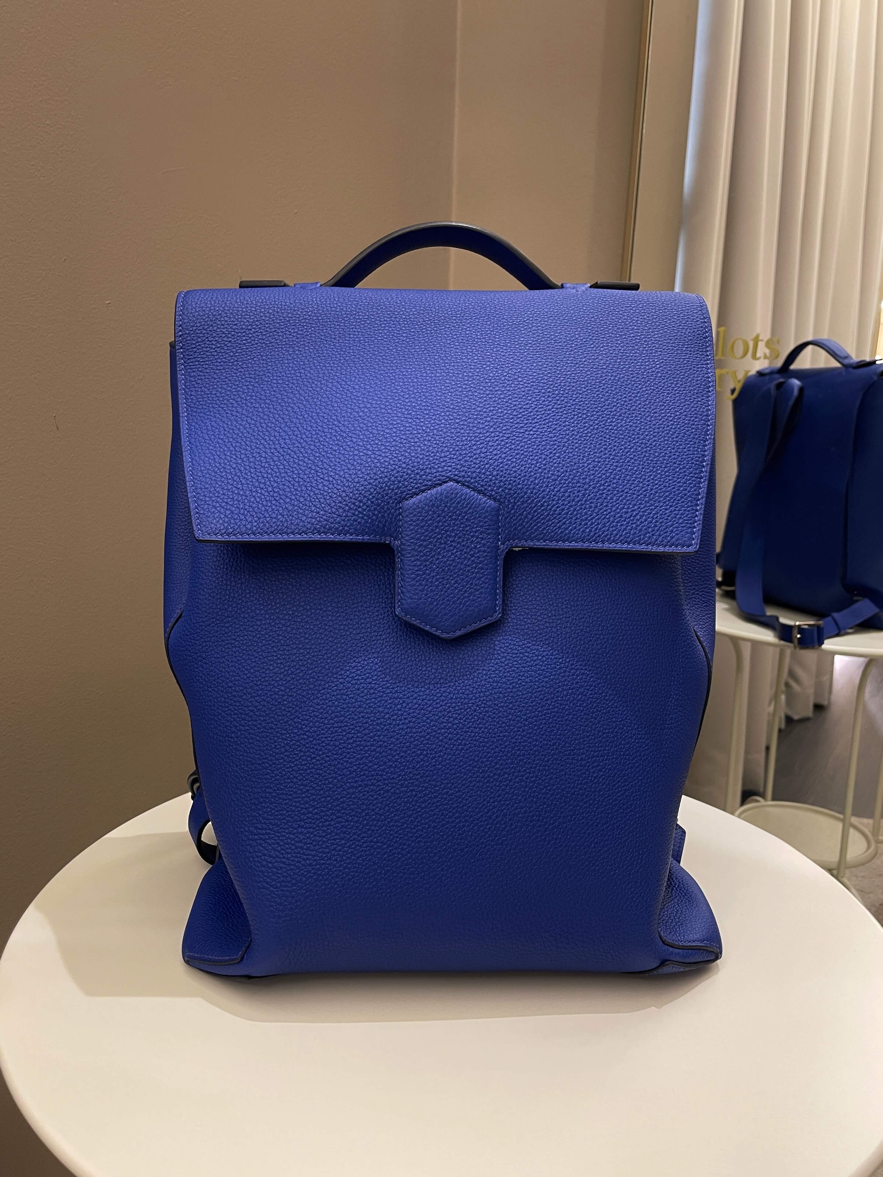 Hermes Flash Backpack Bleu Royal