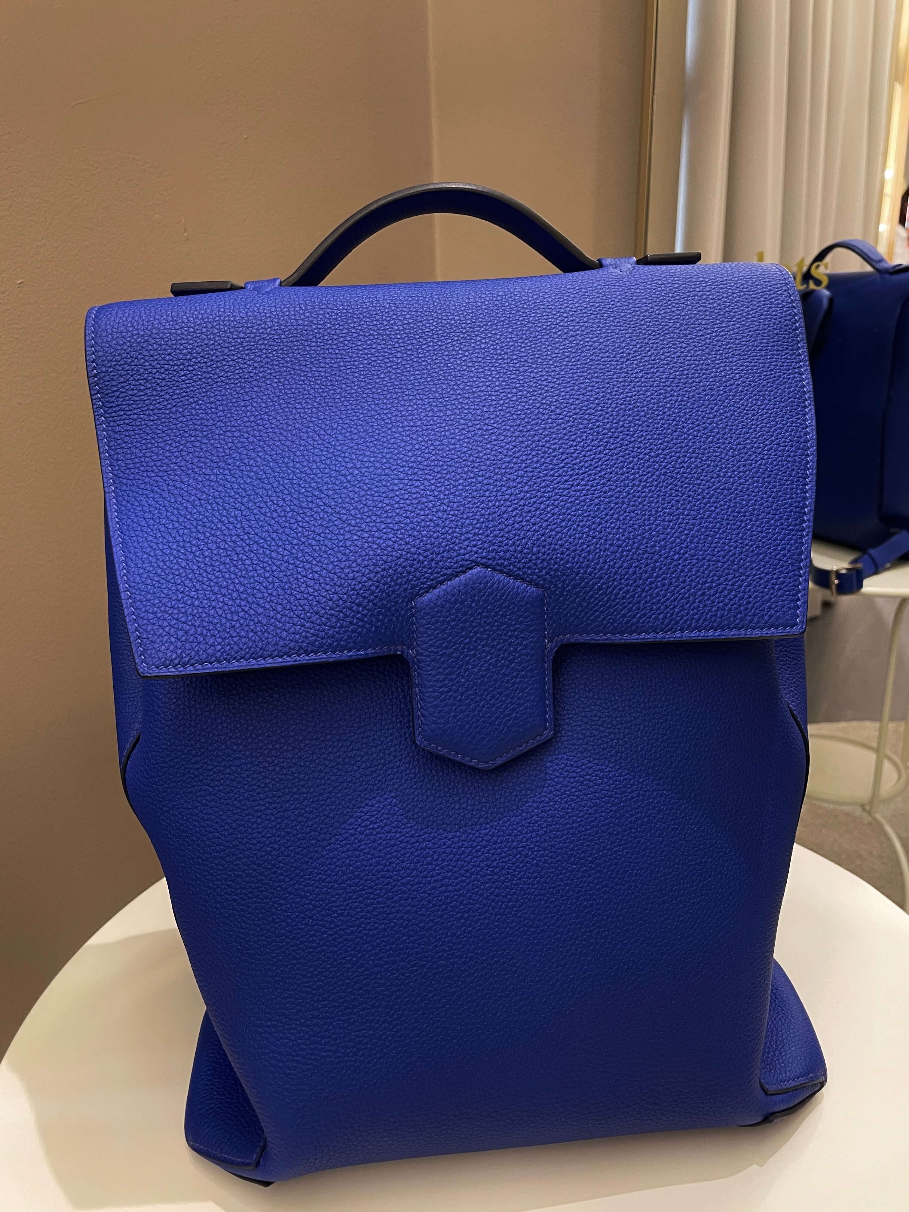 Hermes Flash Backpack Bleu Royal – ＬＯＶＥＬＯＴＳＬＵＸＵＲＹ