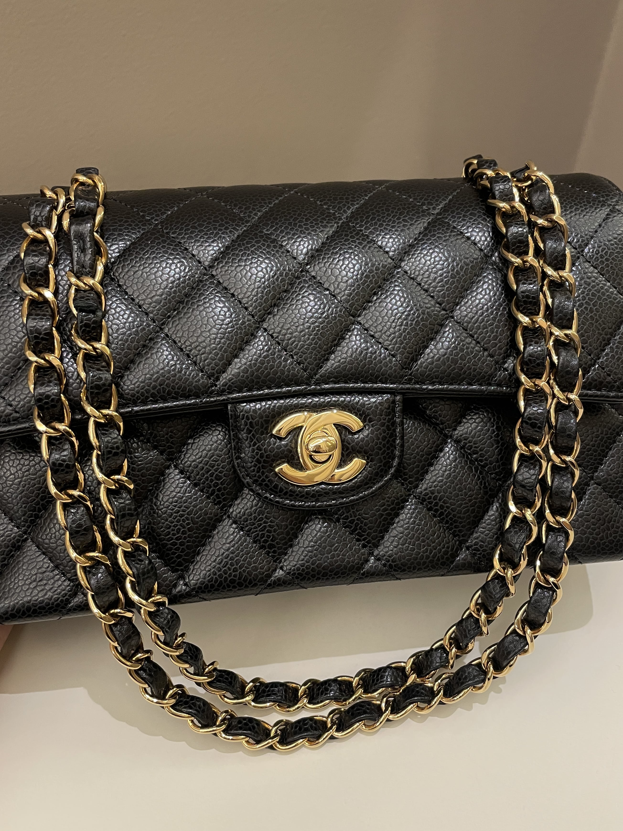 Chanel Black Classic Small Double Flap Bag