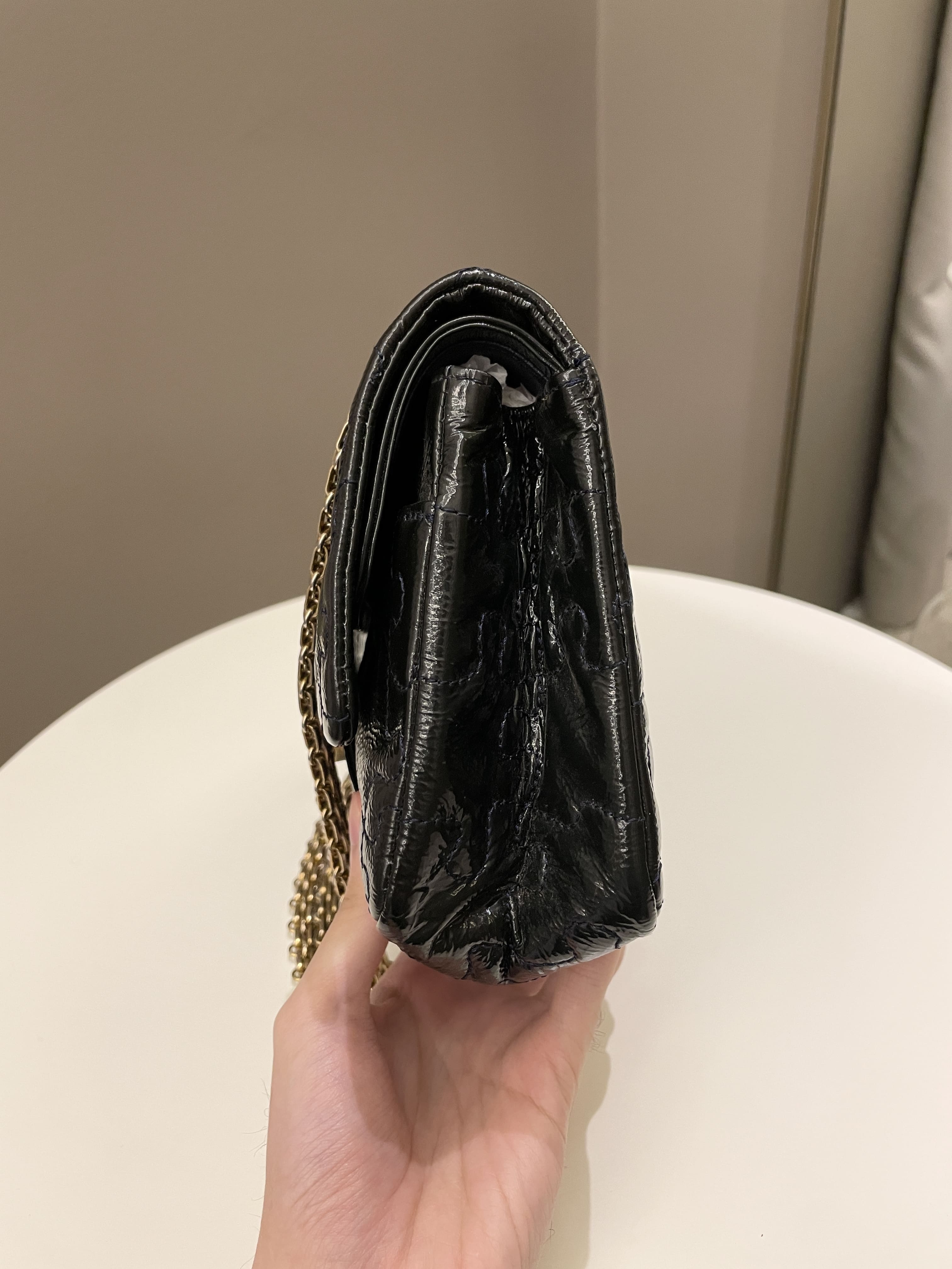 Chanel VIP gifts Black Patent leather ref.127416 - Joli Closet