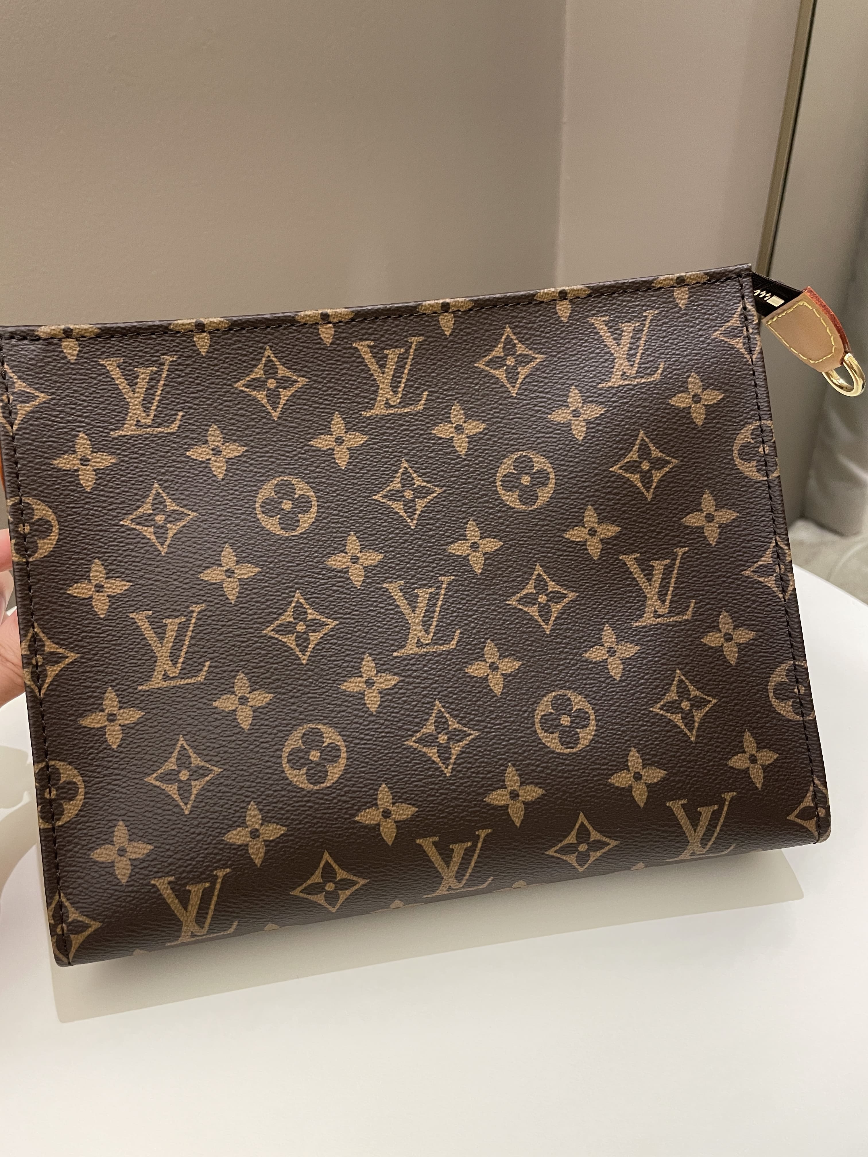 Louis Vuitton Toiletry Pouch On Chain Classic Monogram