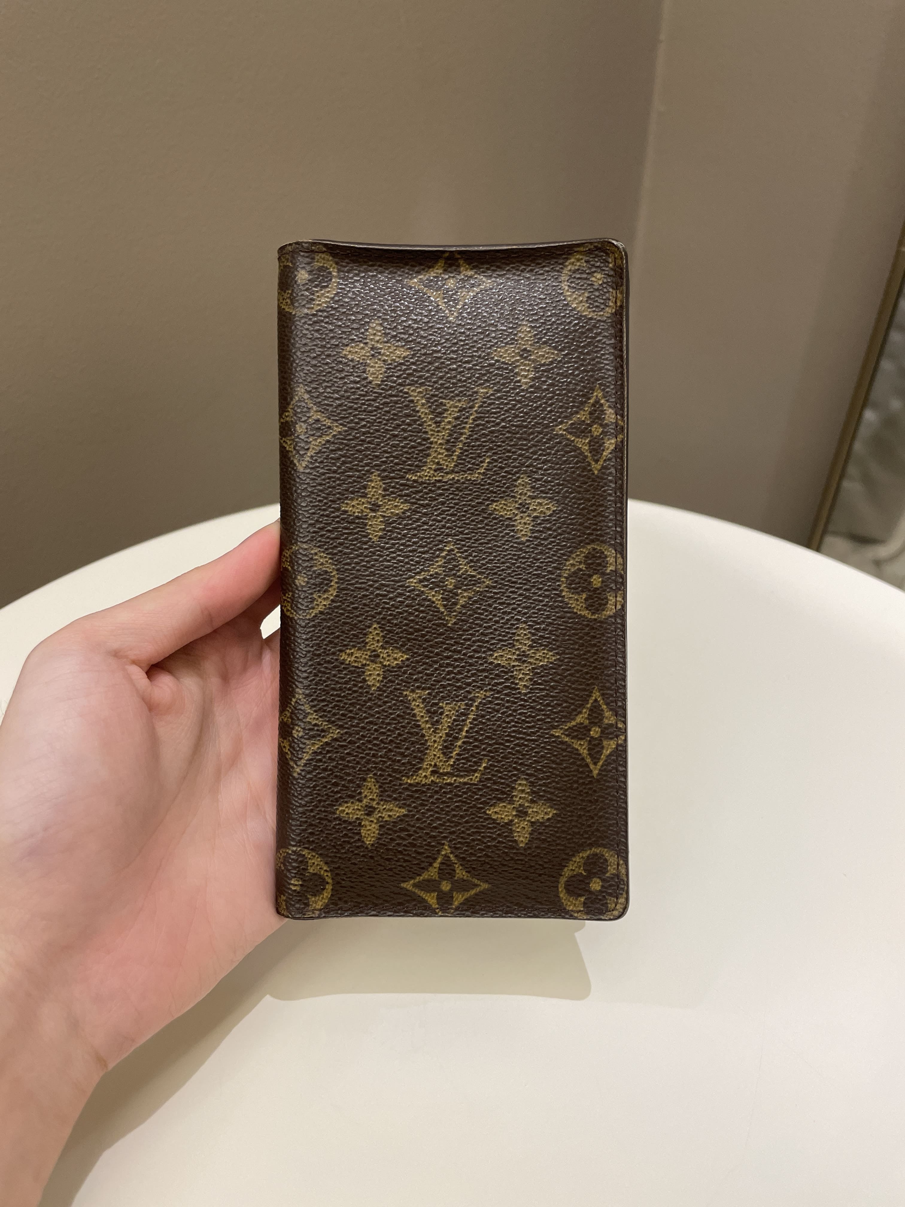 Louis Vuitton LV Monogram Leather Brazza Wallet