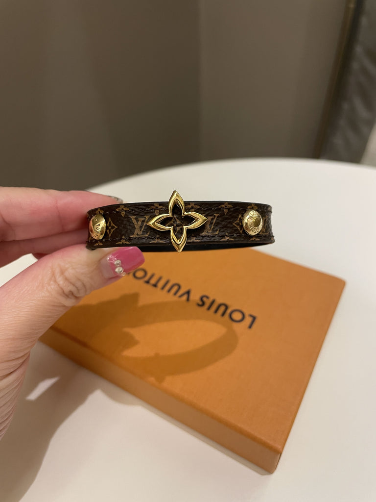 LOUIS VUITTON Louis Vuitton Monogram Brasserie Blooming Bracelet