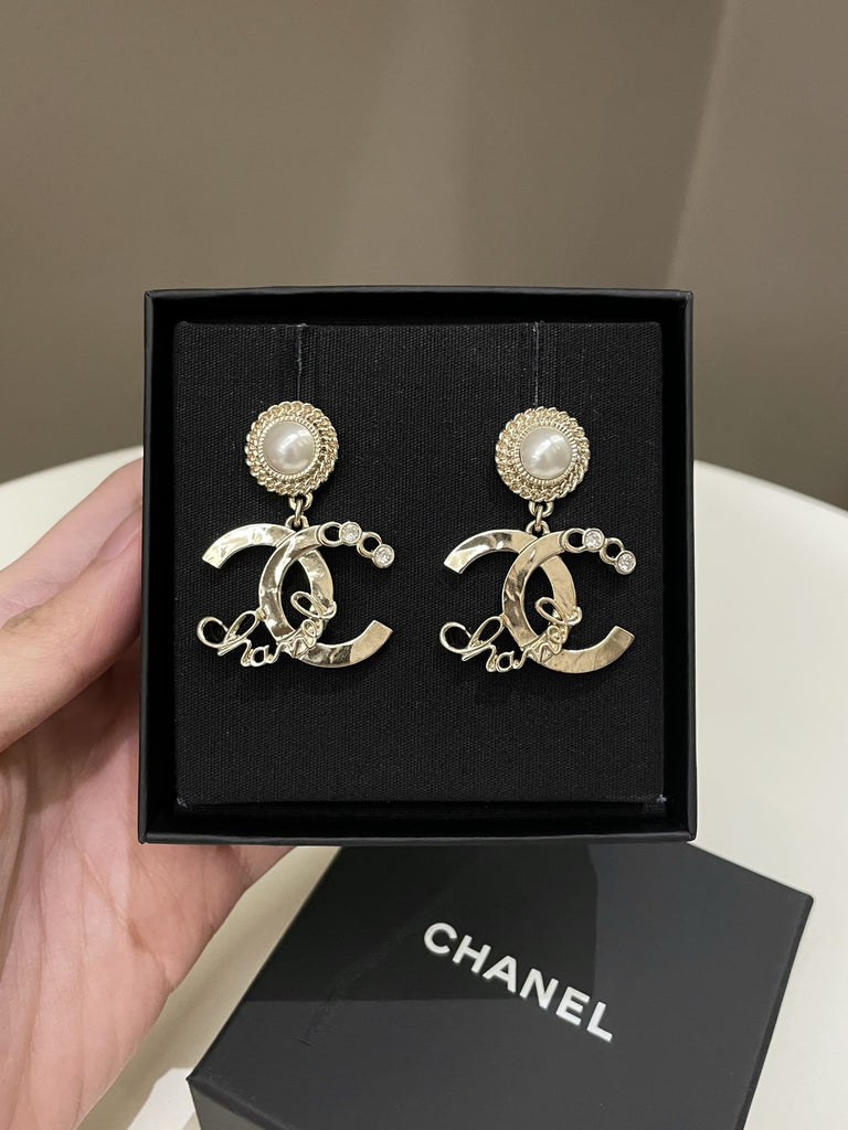 Chanel Earrings Tiffany Blue 23C