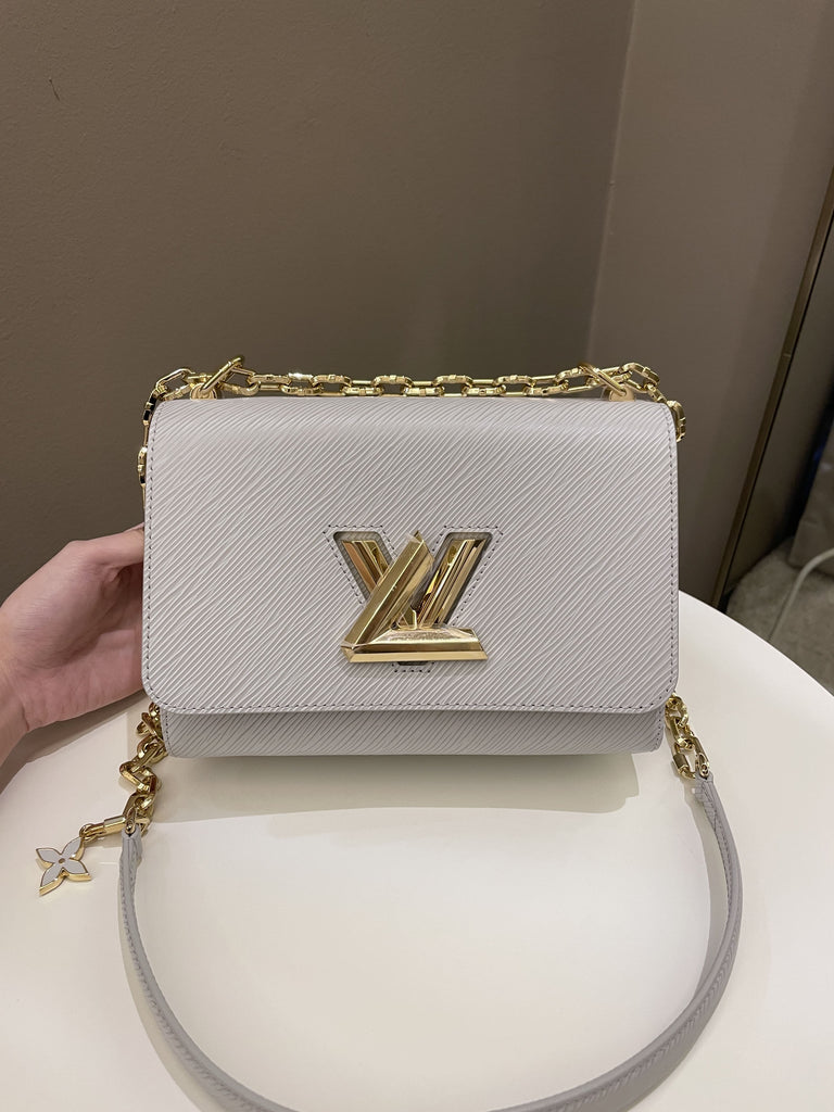 Louis Vuitton Bleeker Monogram Vernis Leather Box Handbag Blue & Gold LV  Painted