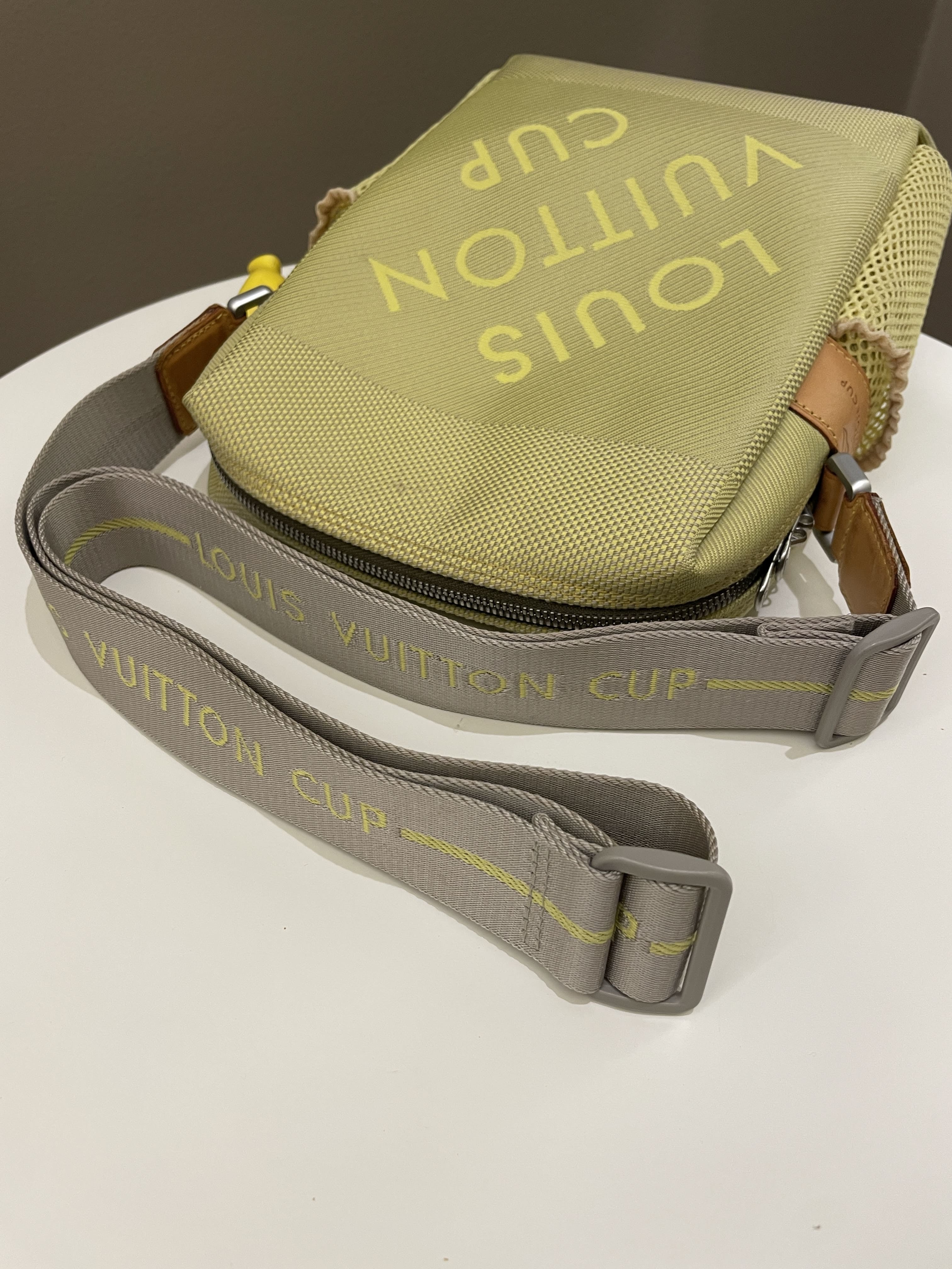 Louis Vuitton Cup Damier Weatherly Bag Lime Green – ＬＯＶＥＬＯＴＳＬＵＸＵＲＹ