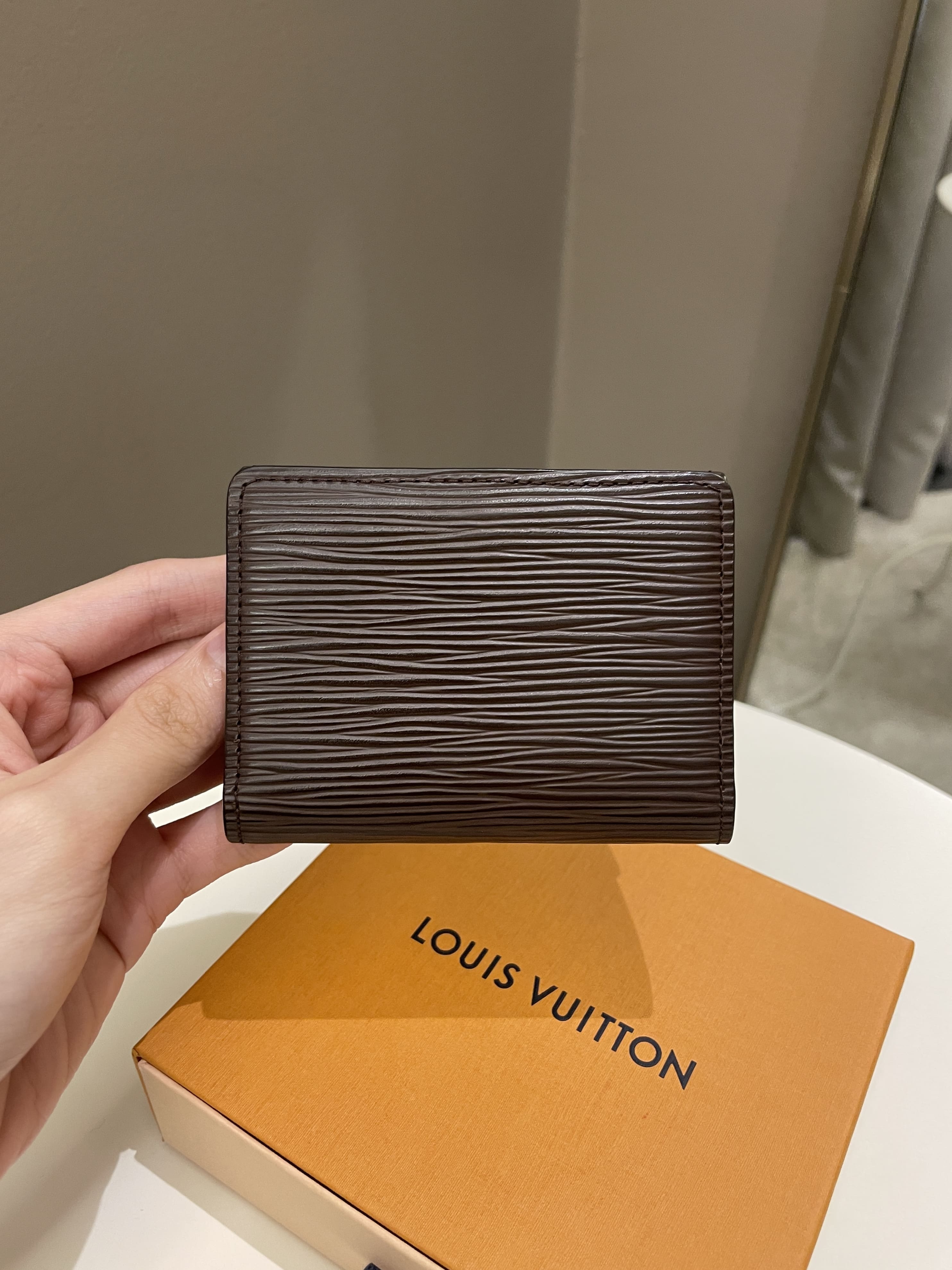 Louis Vuitton Card Holder Epi leather