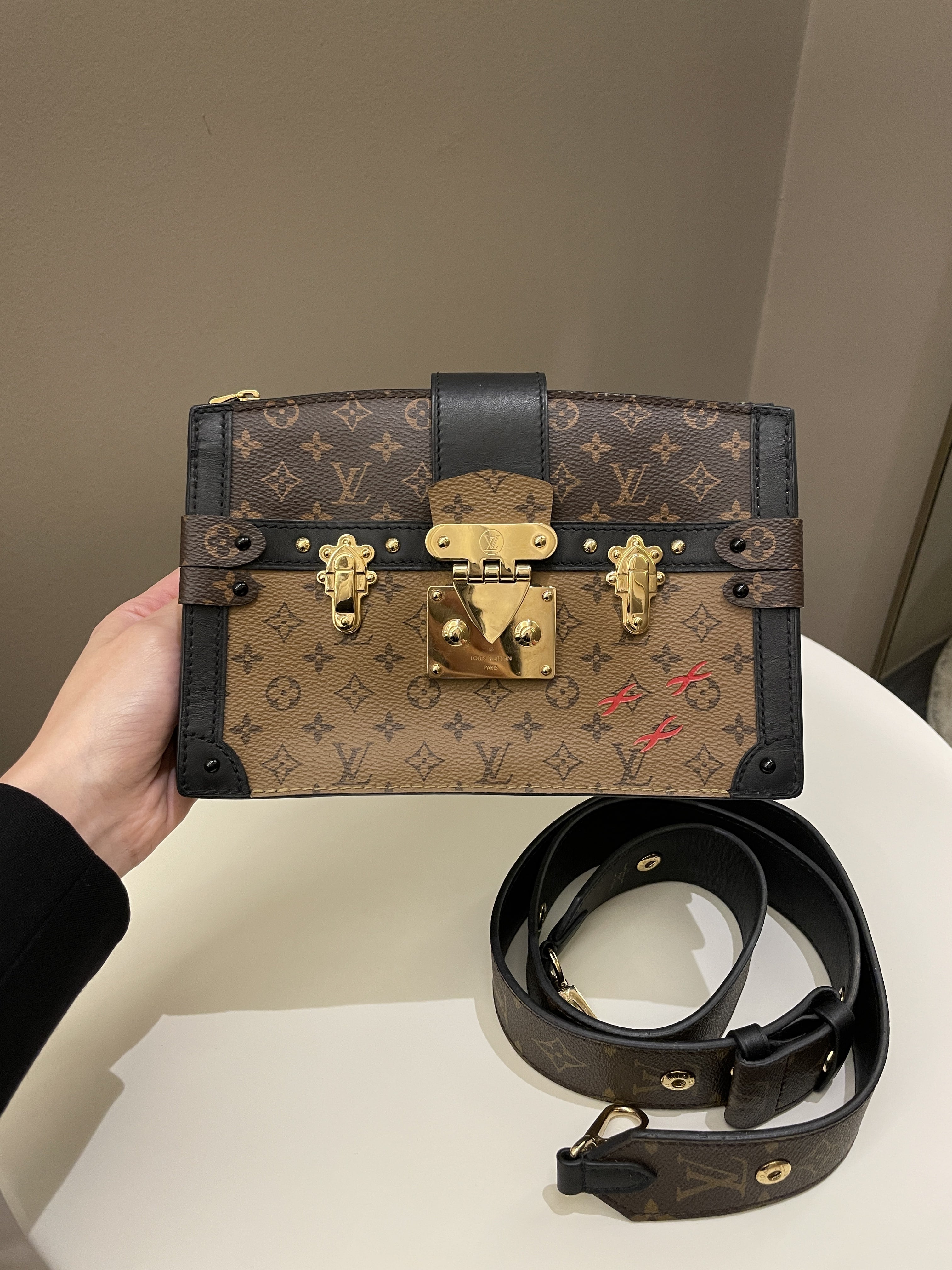 Louis Vuitton Trunk Clutch Bag Review + What Fits Inside