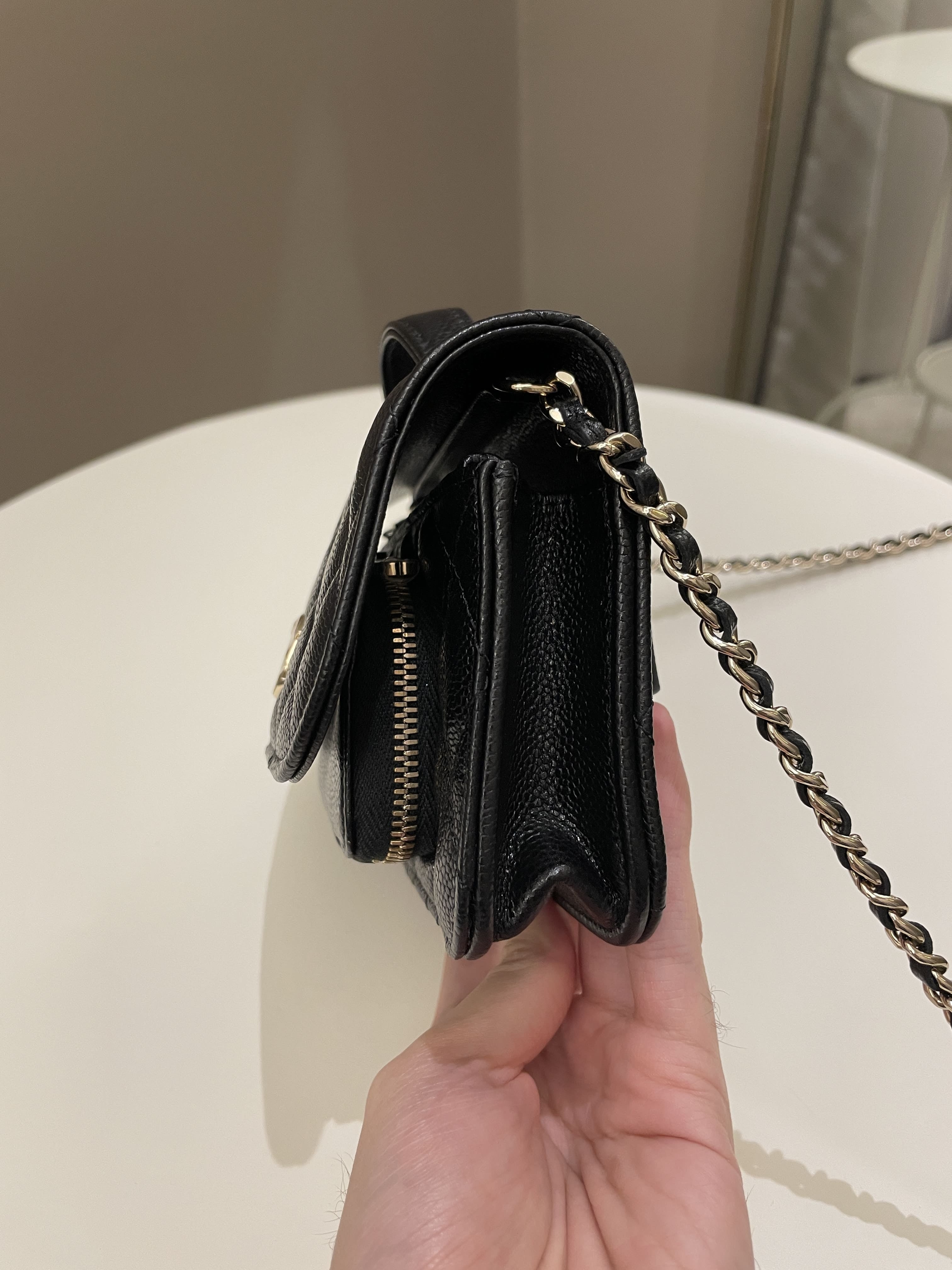 Chanel Black Caviar Fanny Pack Belt Waist Bag Business Affinity – Boutique  Patina