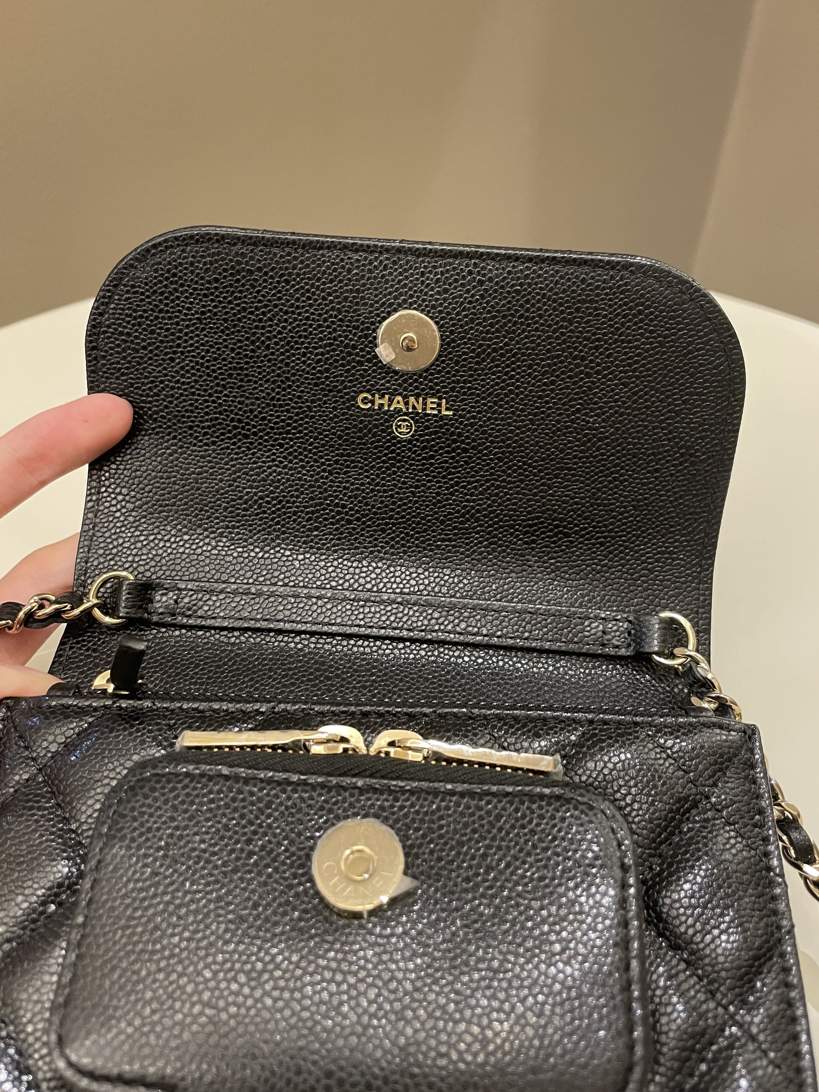 Chanel Business Affinity Clutch On Chain Black Caviar – ＬＯＶＥＬＯＴＳＬＵＸＵＲＹ