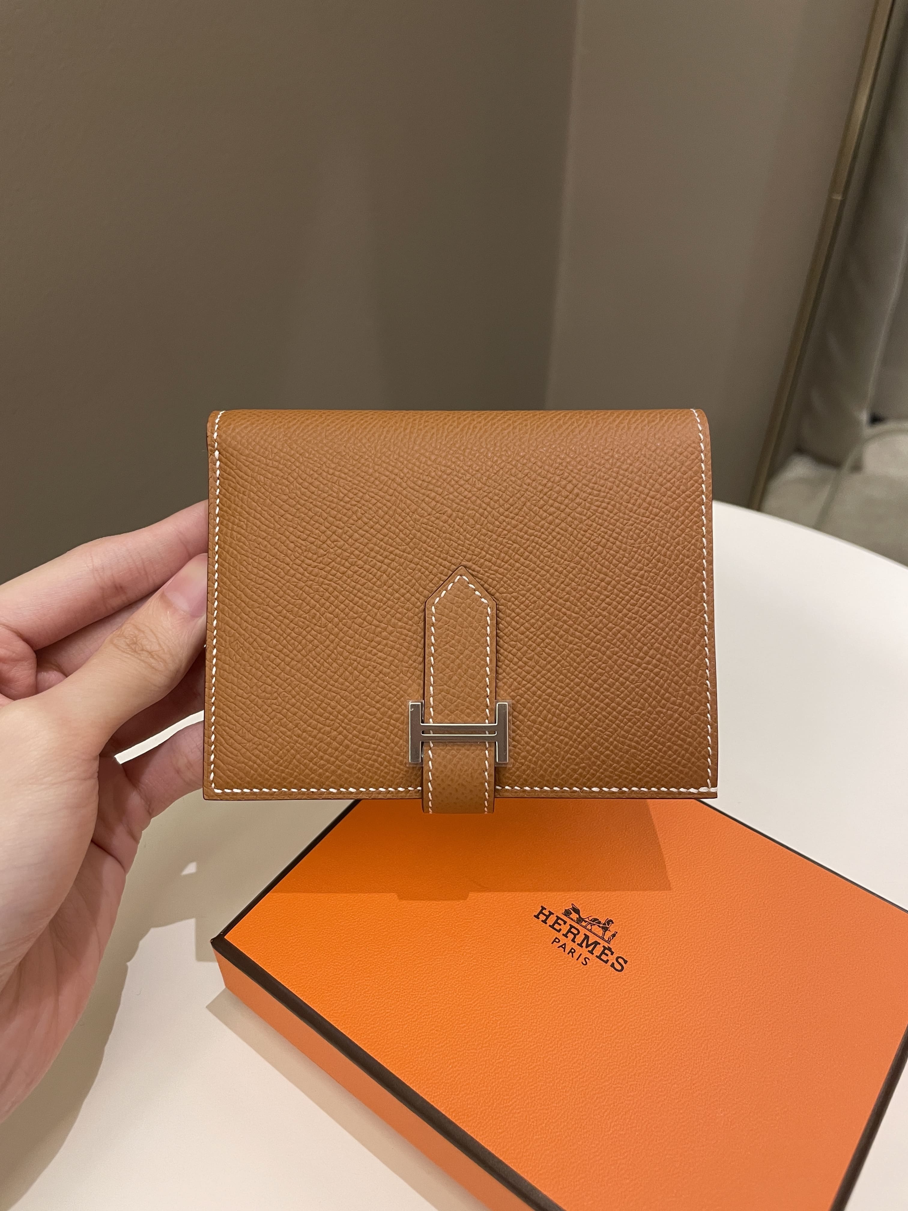 Hermes Bearn Compact Wallet