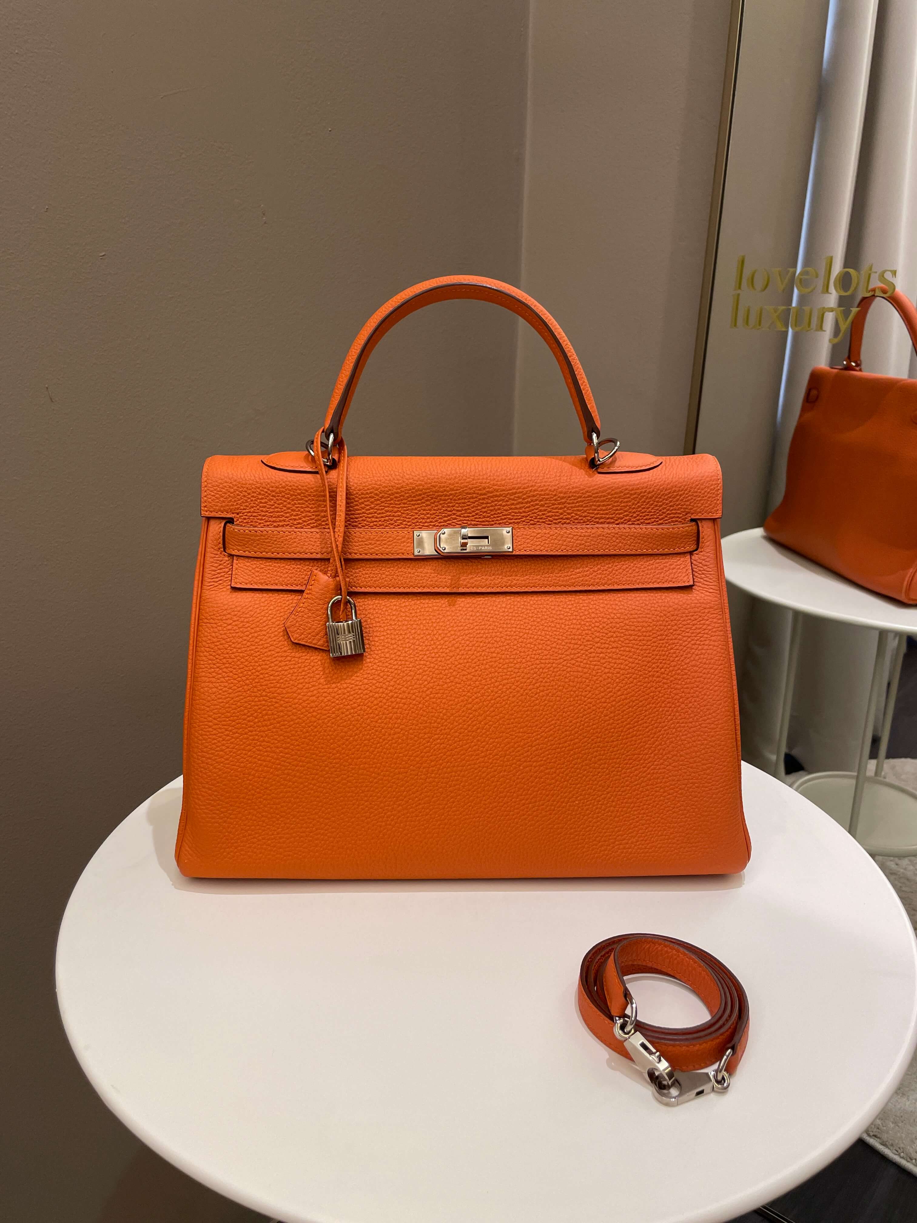 Hermes kelly 35 orange Clearance