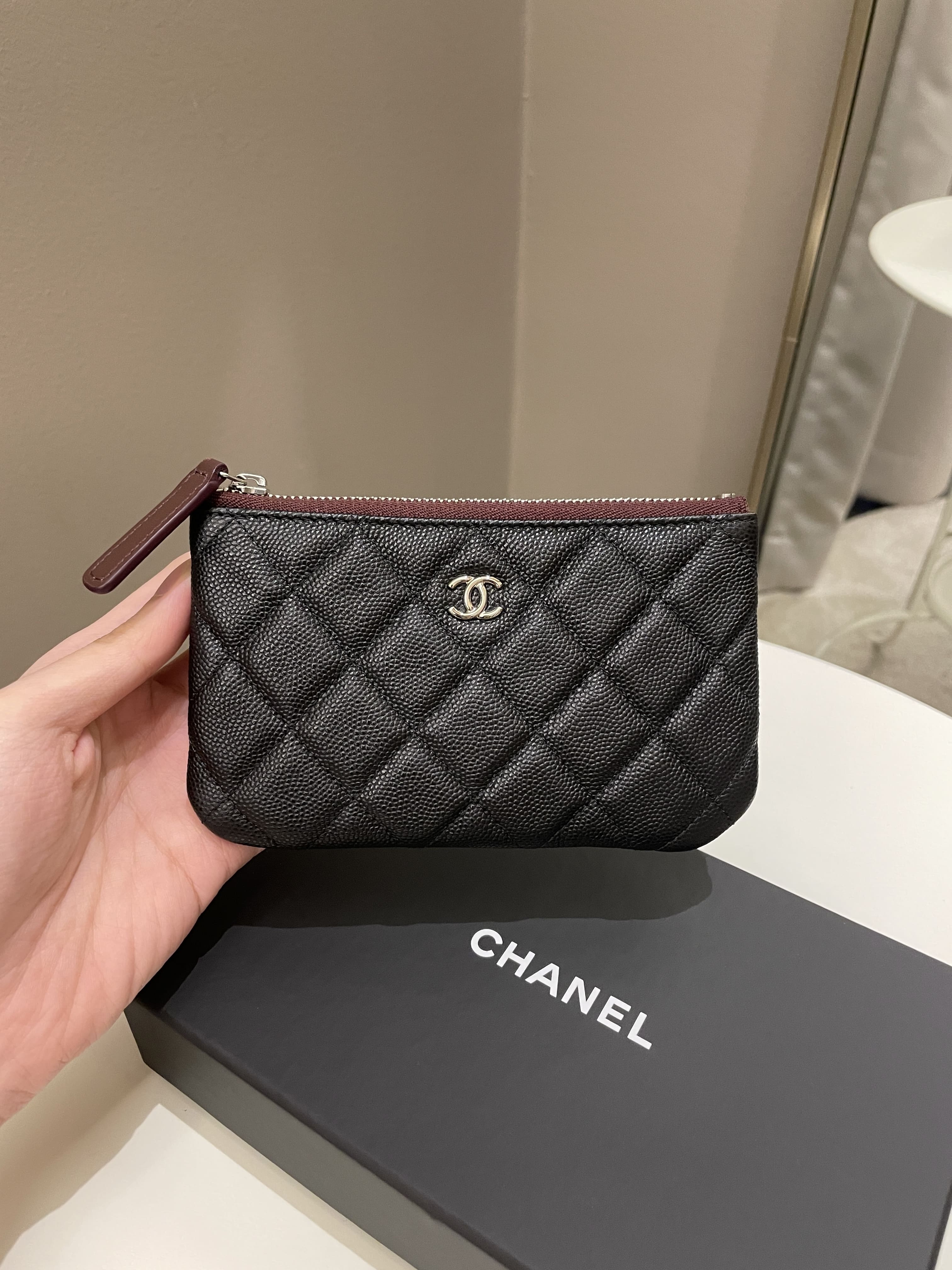 Chanel O Case Coin Wallet