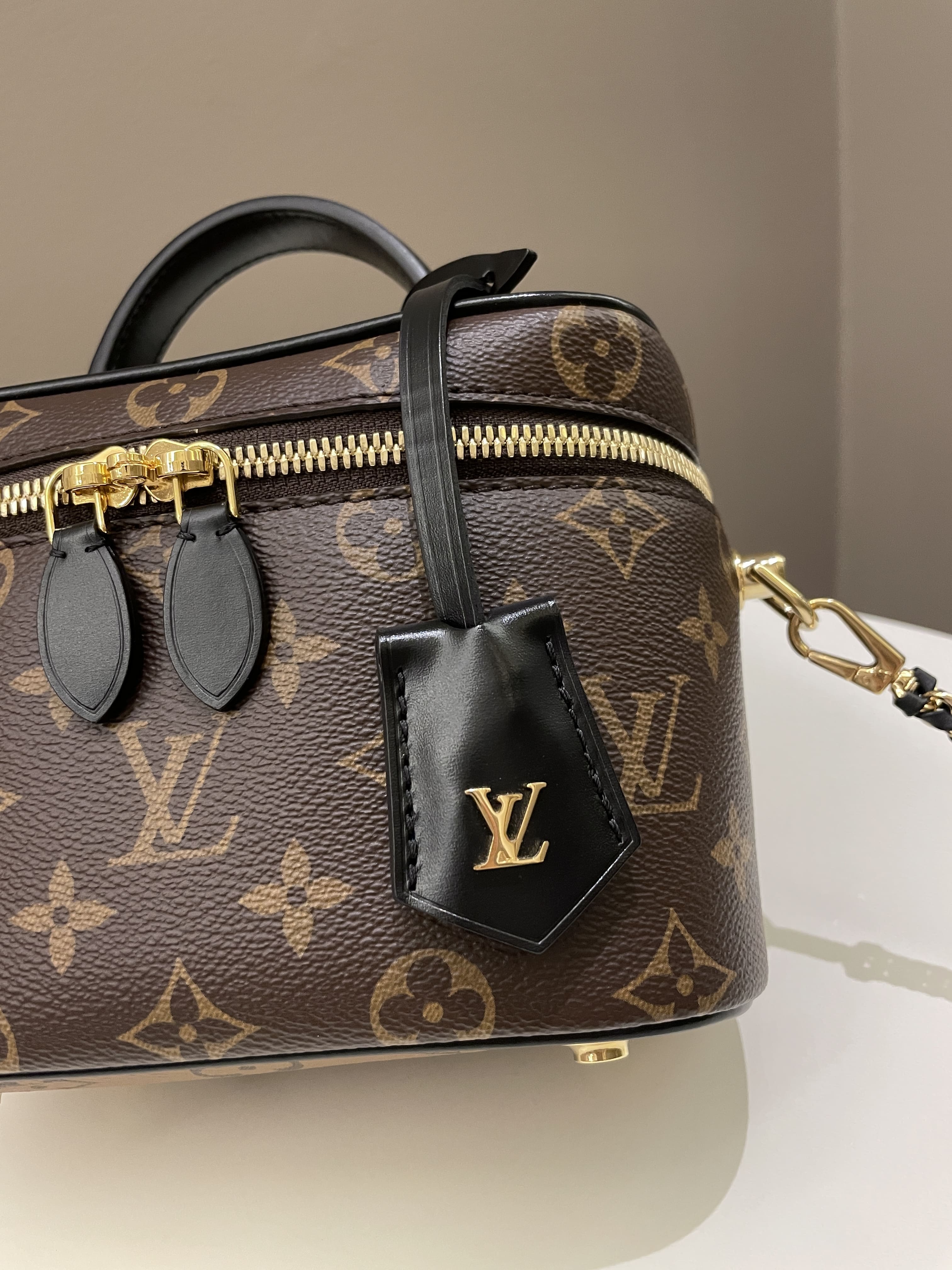 Louis Vuitton Vanity Monogram Reverse PM Brown
