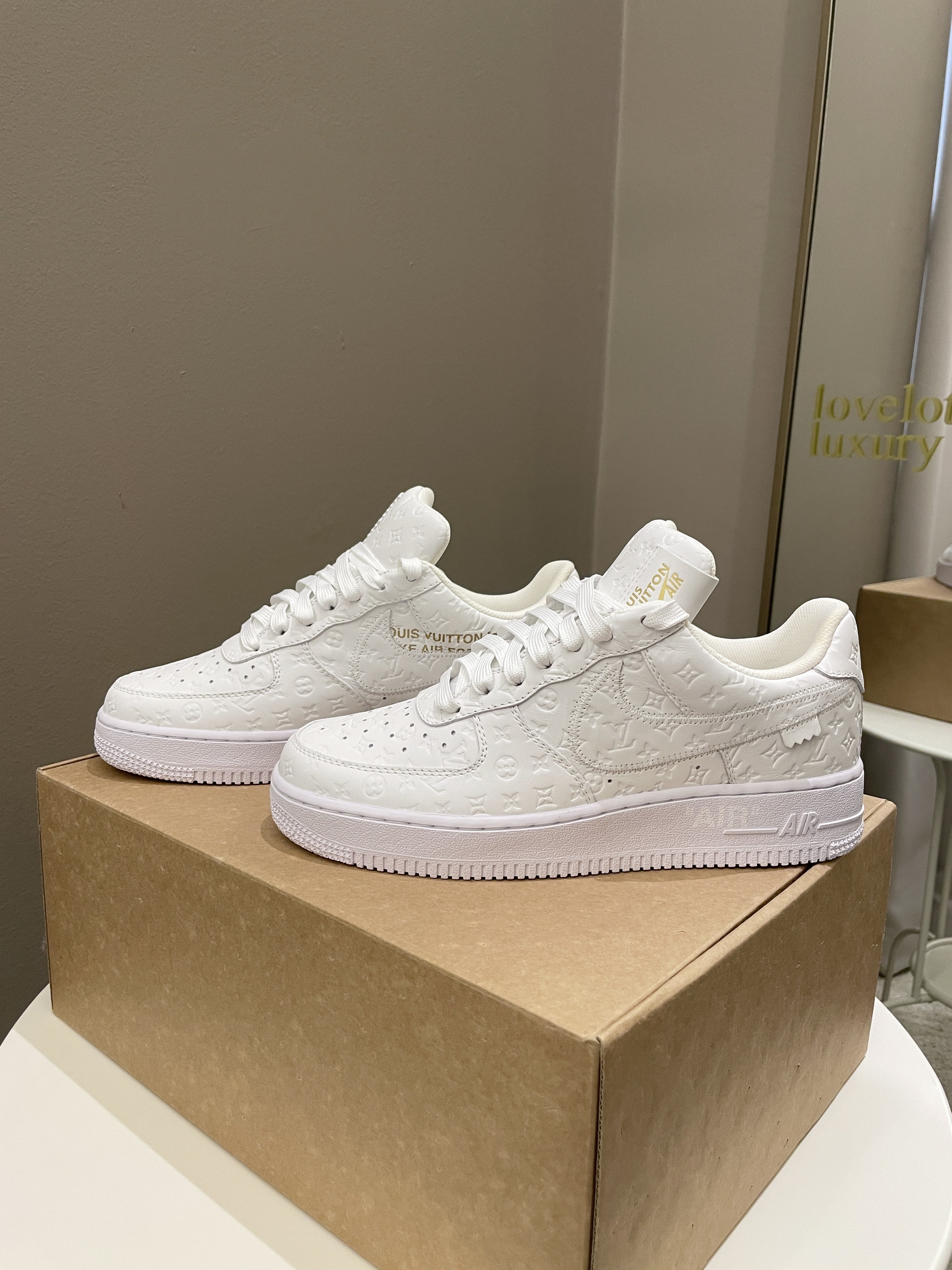 Louis Vuitton Air Force 1 sneakers White US 7