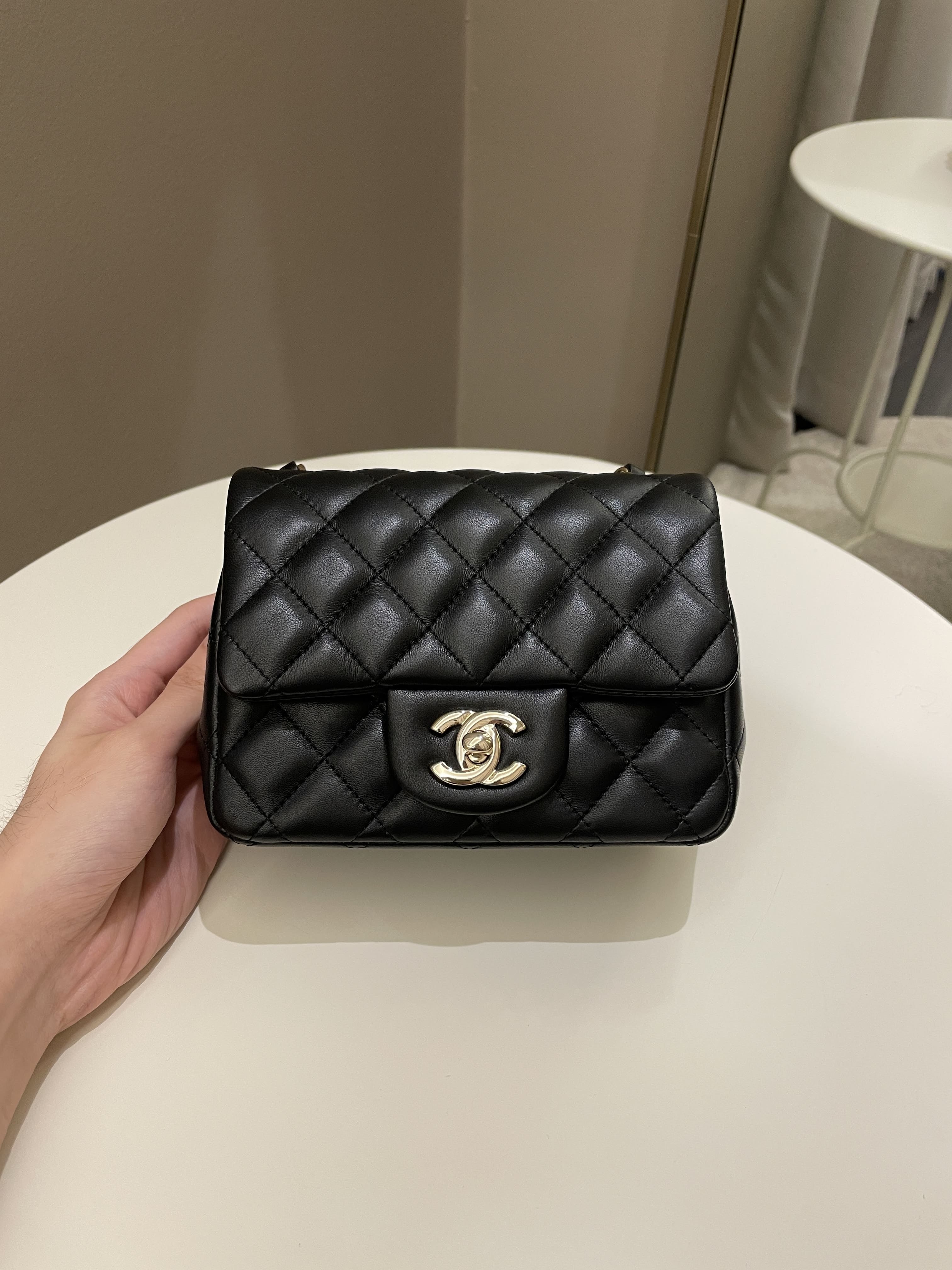 Chanel 19 Mini Wallet on Chain – LuxUness