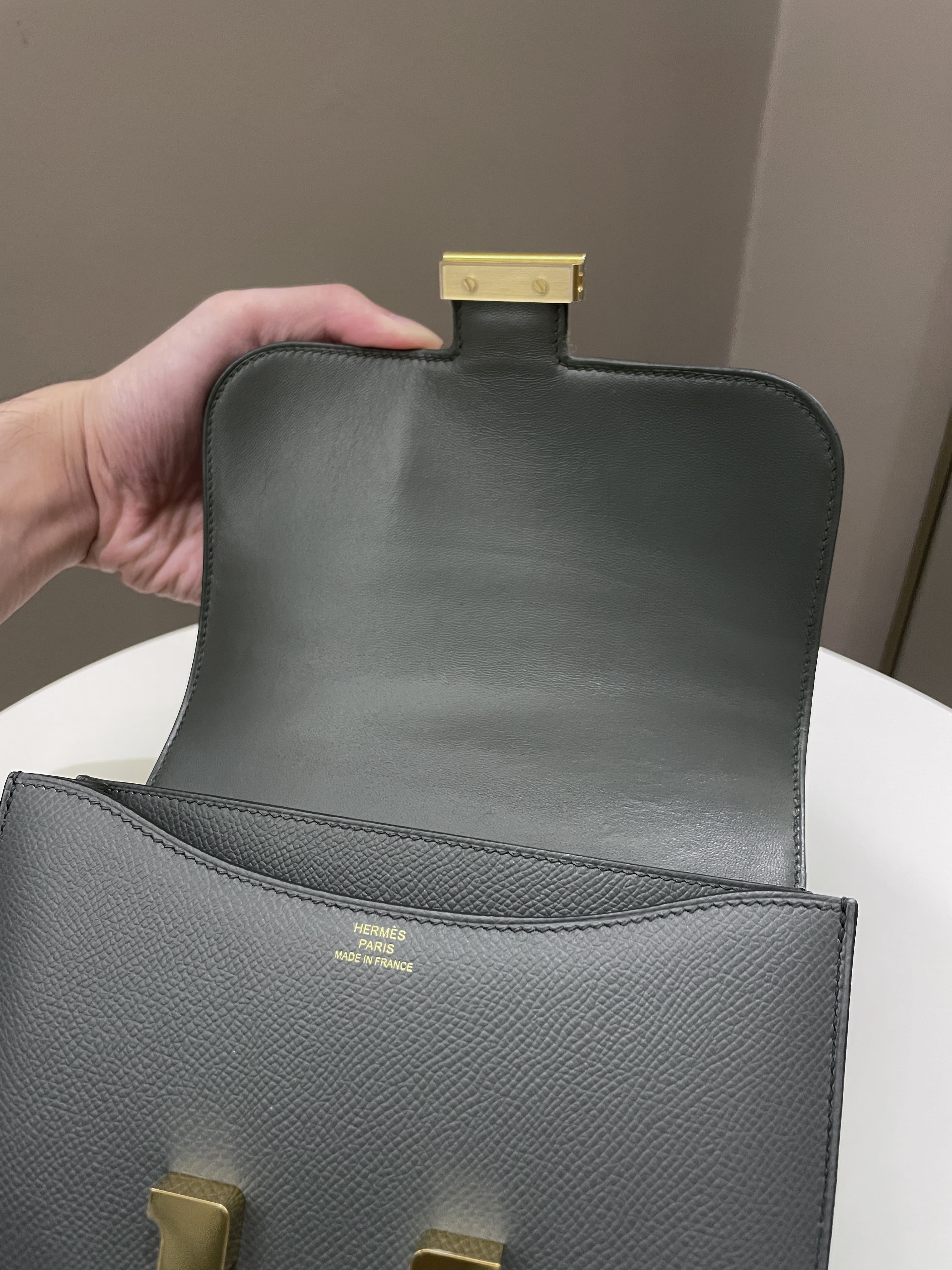 LoVey Goody - Brand New Hermes Constance 18 Vert Amande Epsom in Gold  Hardware Comes full set with receipt WhatsApp us at +60123288255 for more  info #hermesconstance18 #constance18 #constancemini #constance18epsom  #constance18epsomghw #hermesvertamande