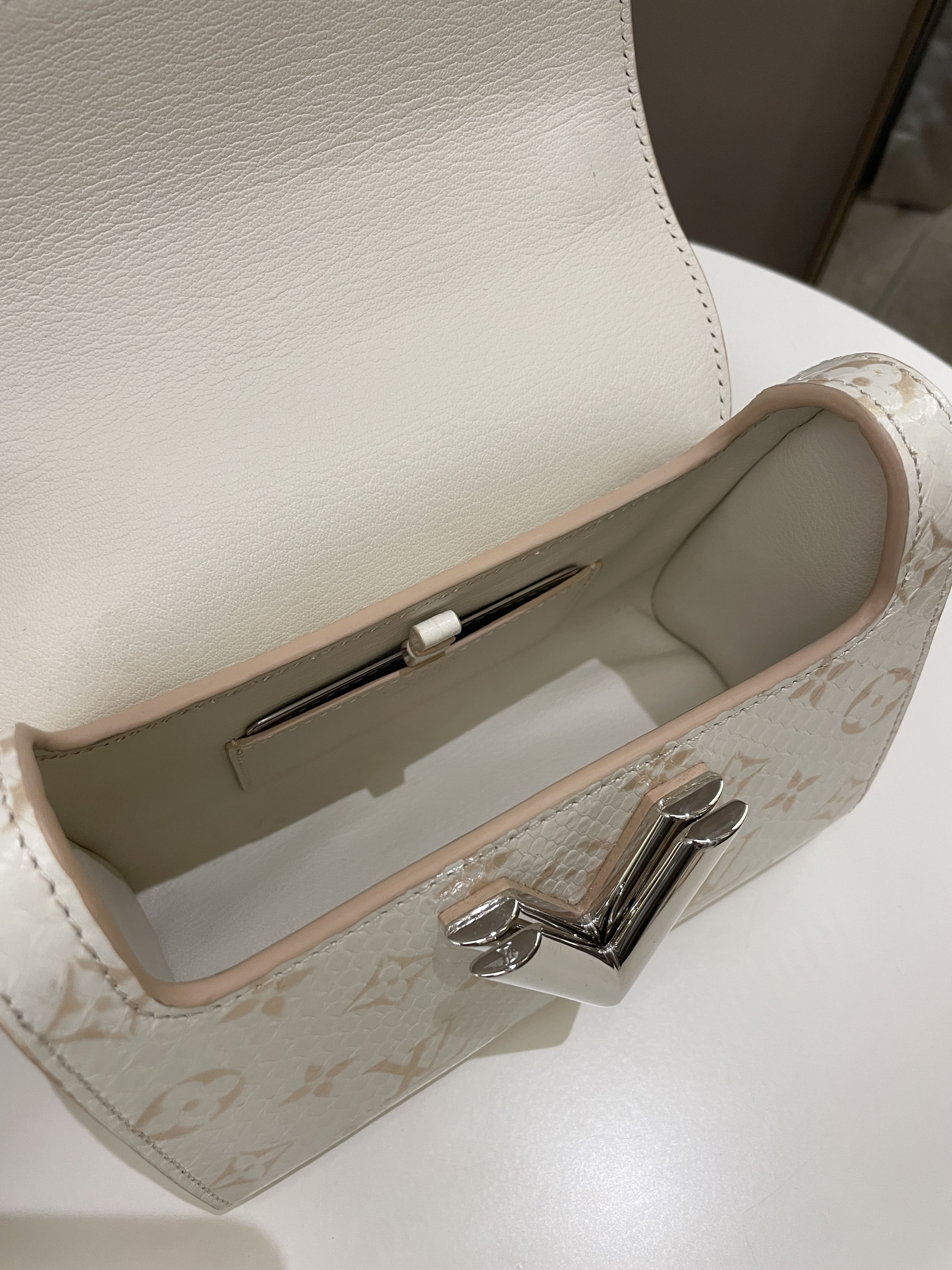 Louis Vuitton Twist Handbag Python MM - ShopStyle Shoulder Bags