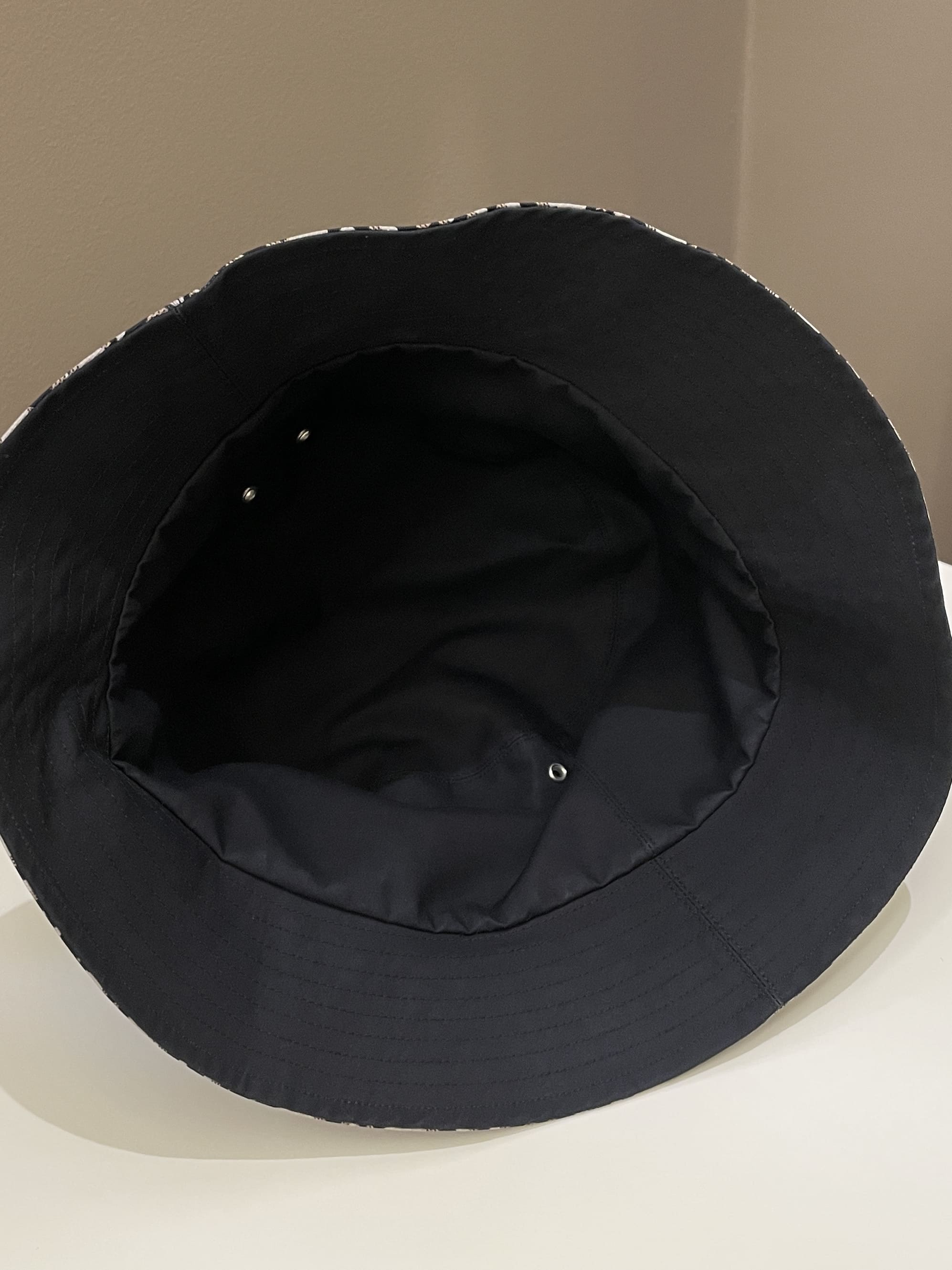 Dior Reversible Teddy D Bucket Hat Black