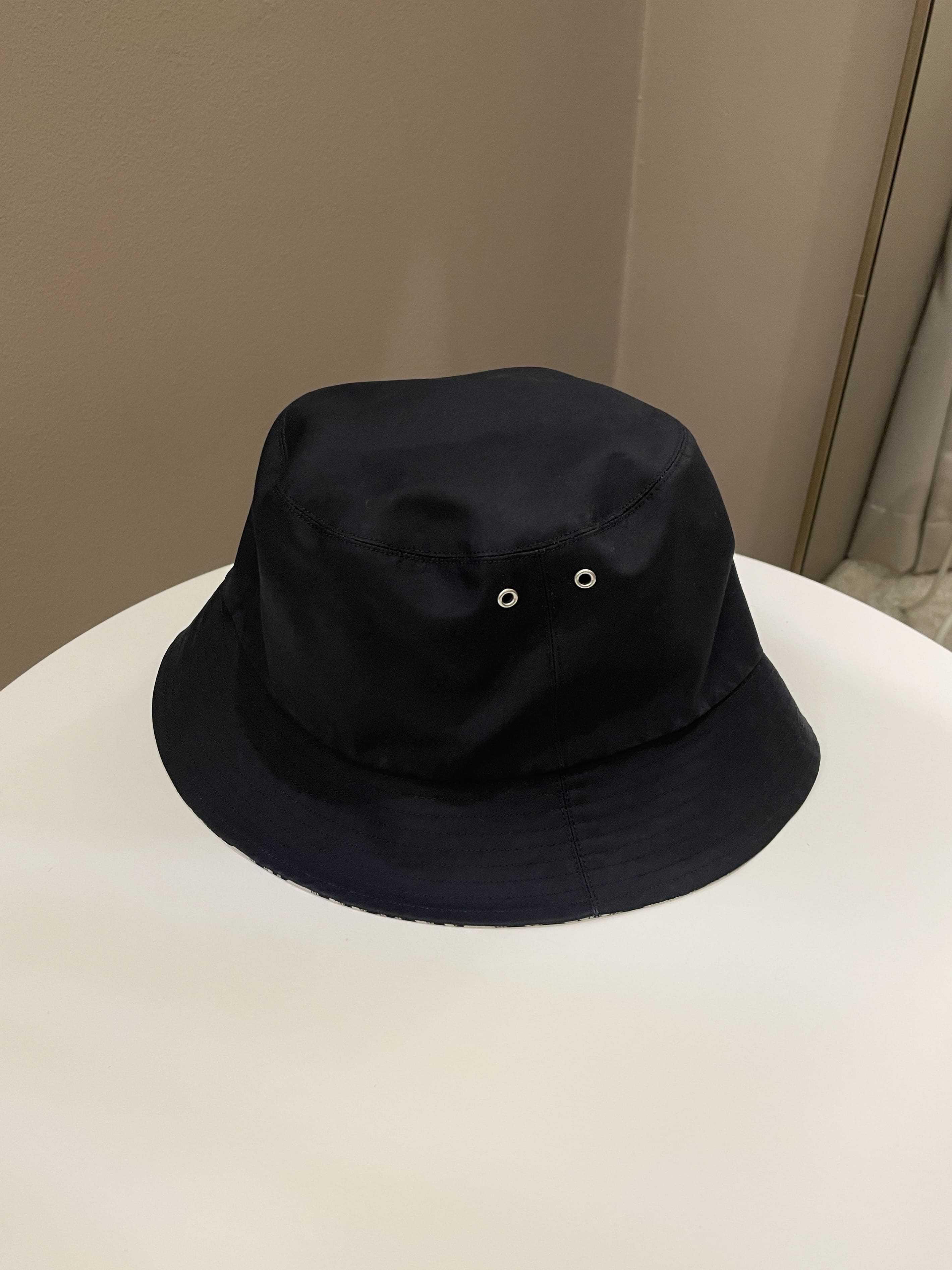 Dior Reversible Teddy D Bucket Hat Black